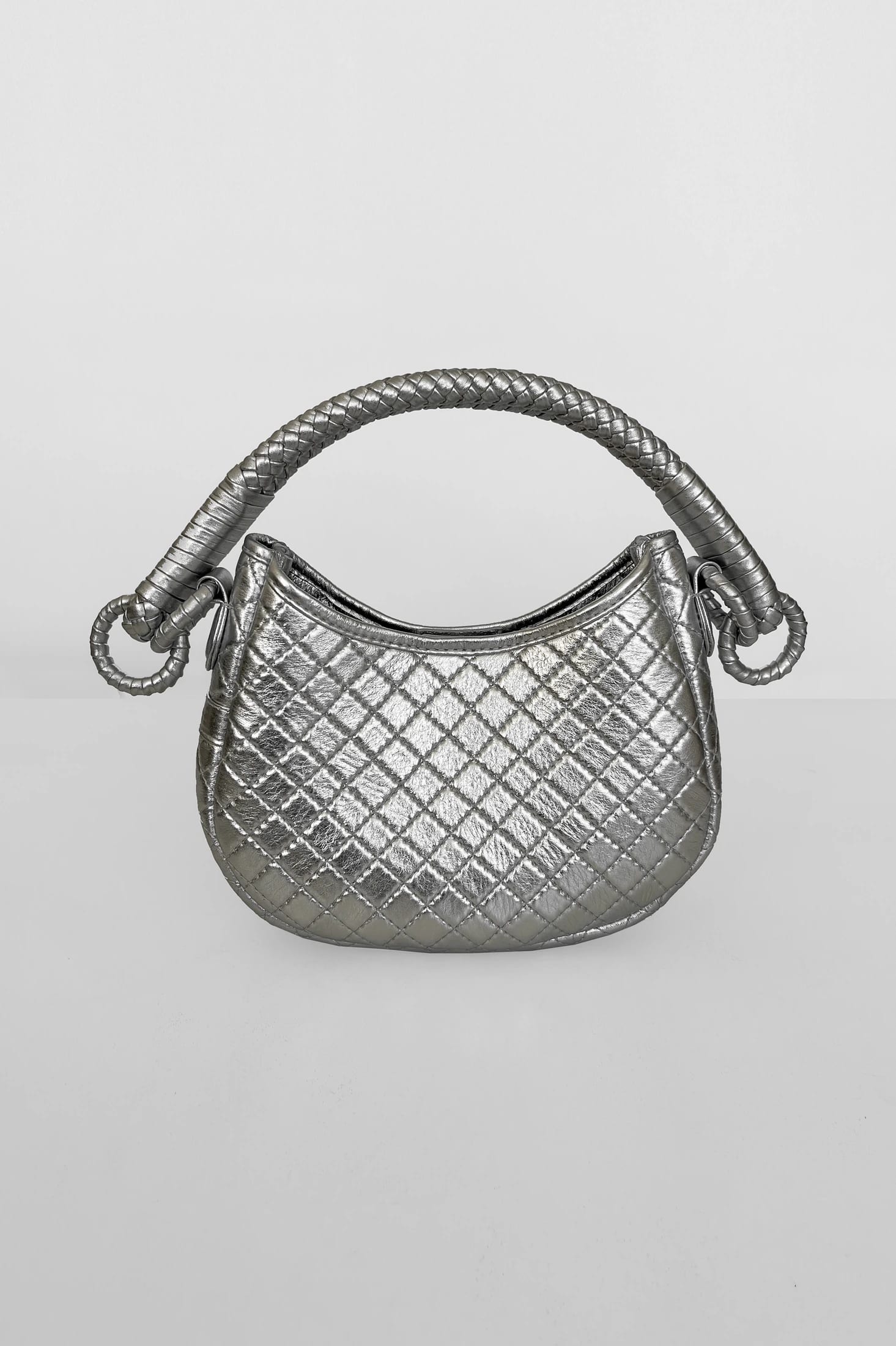 Saddle Mini, Shoulder Bag - Silver - imagen 3