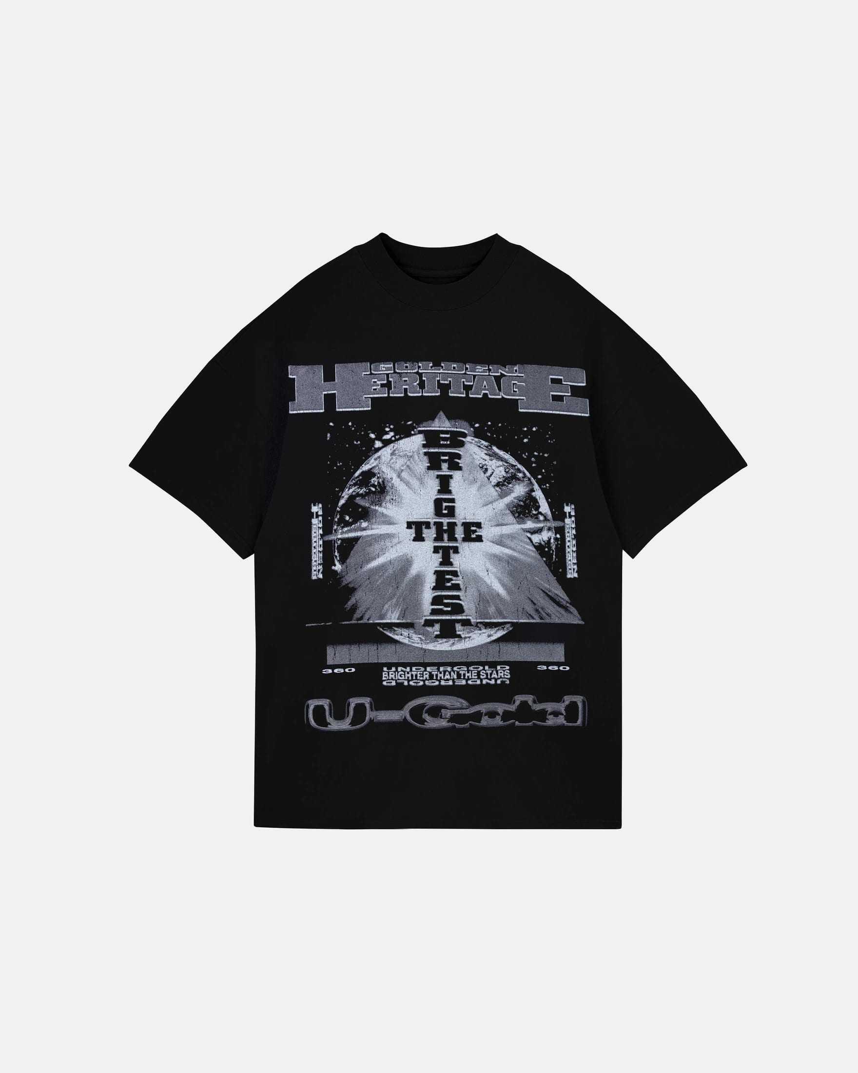 Golden Heritage Starlume Tshirt Black - imagen 3