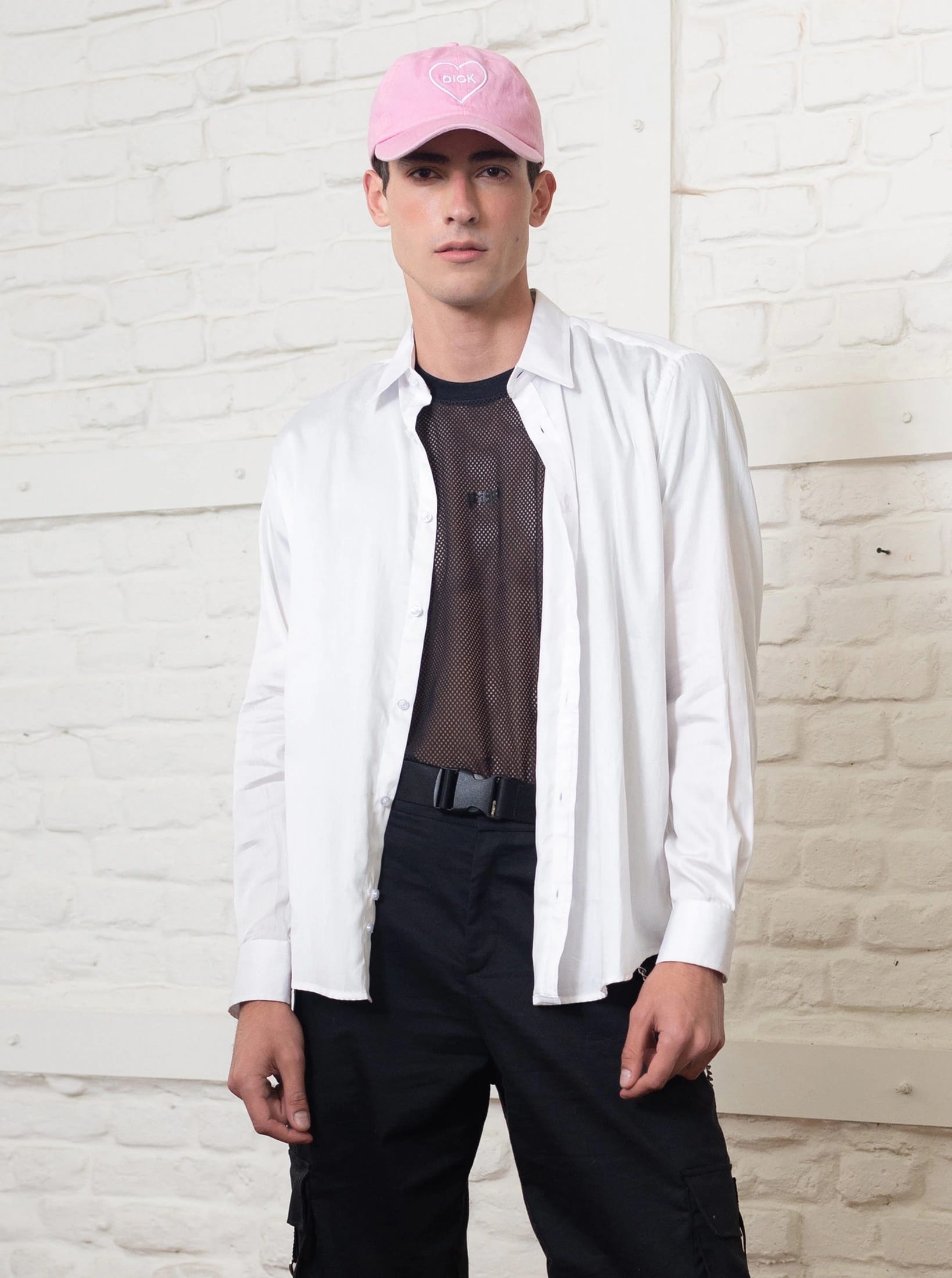 Party Oversized Shirt - White - imagen 1