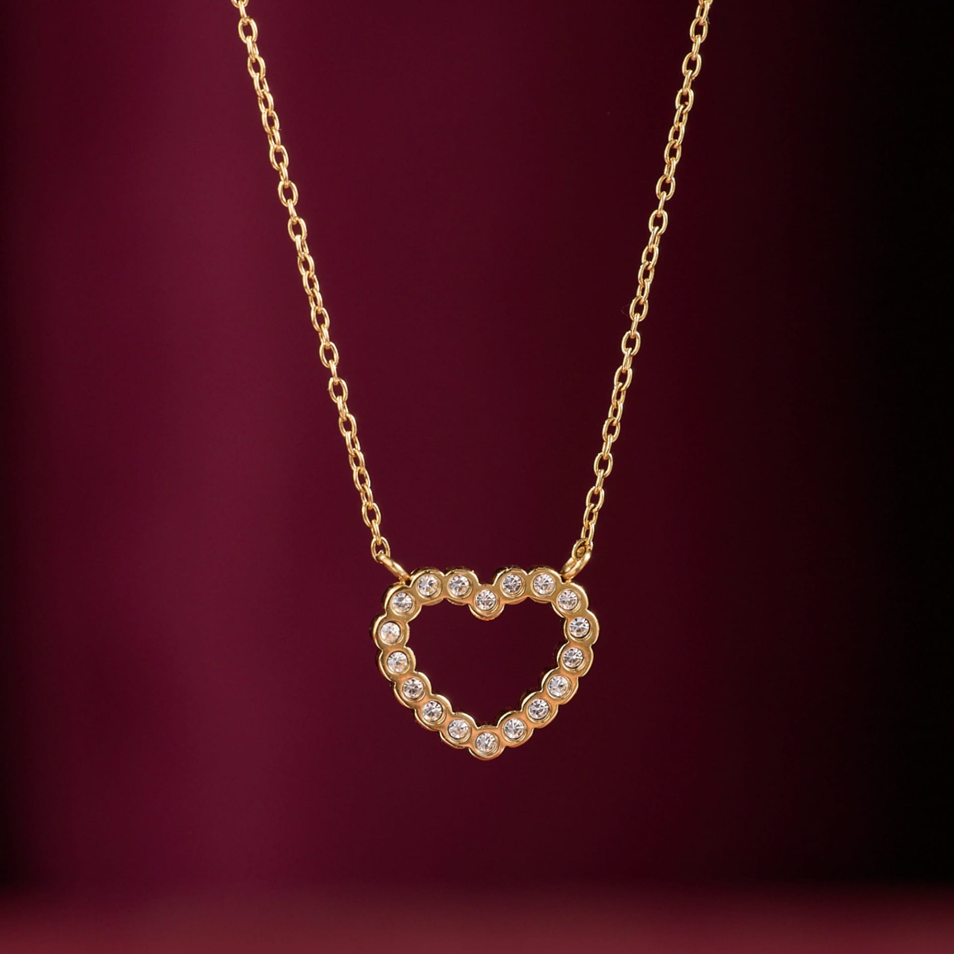 Collar Crystal Heart - imagen 1