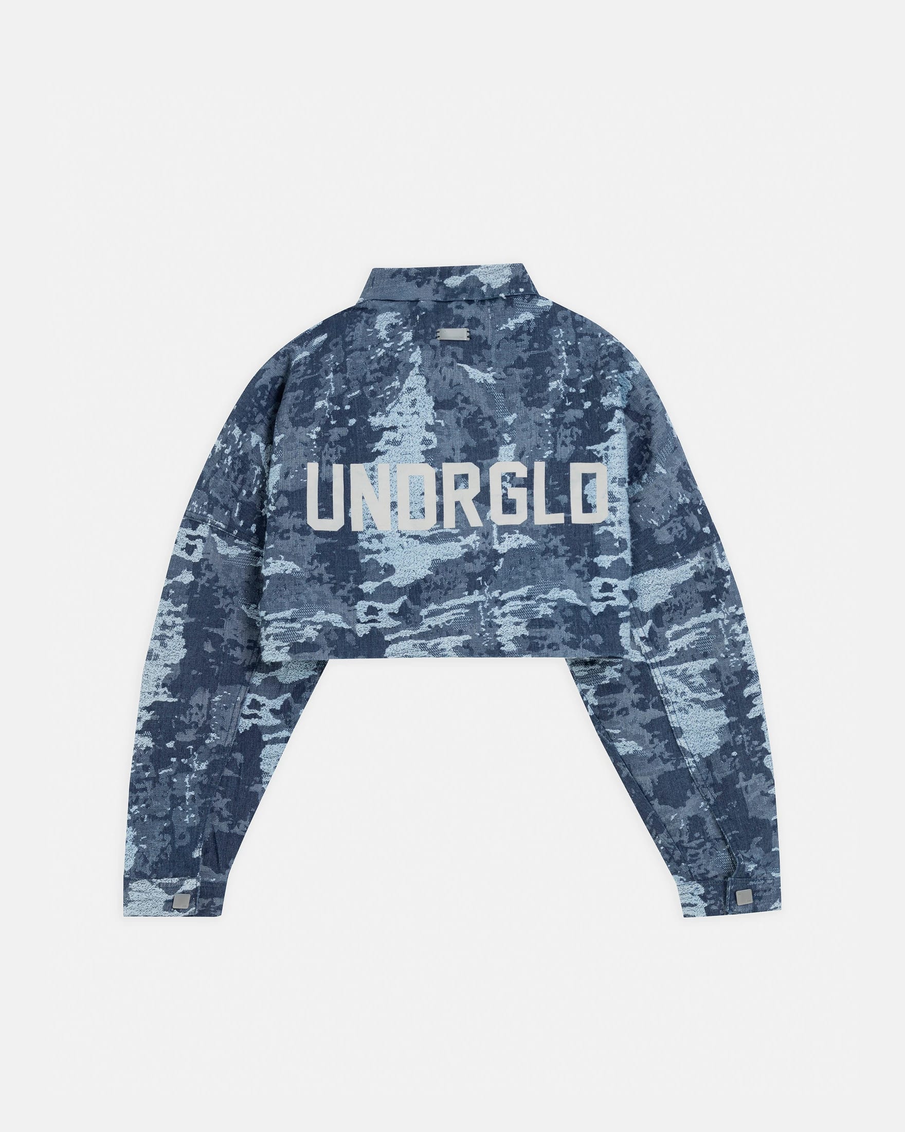 W Capsule UNDRGLD Jacquard Jacket Cammo Blue - imagen 3