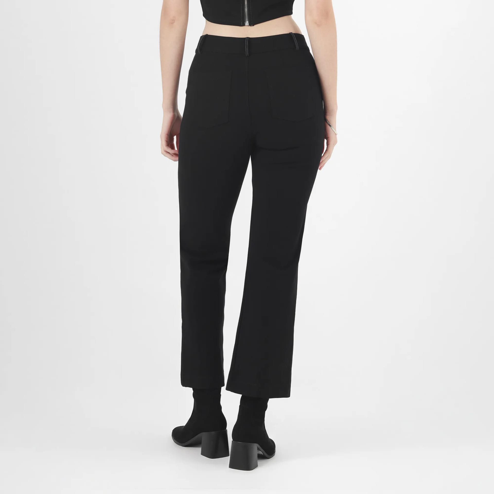 Pantalon Tiro Alto Bota Recta - imagen 2