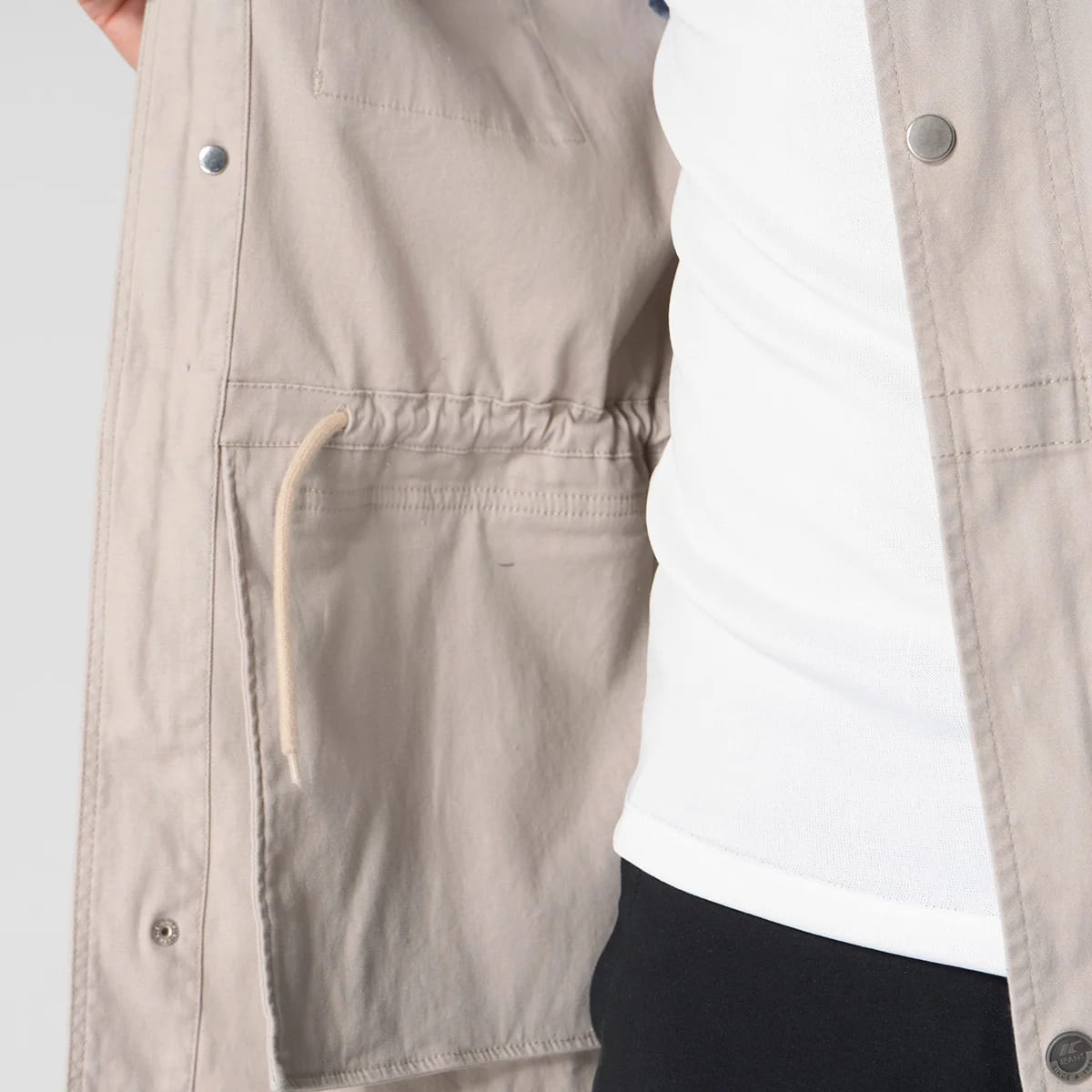 Chaqueta Parka Dril Regular Ryan - imagen 5