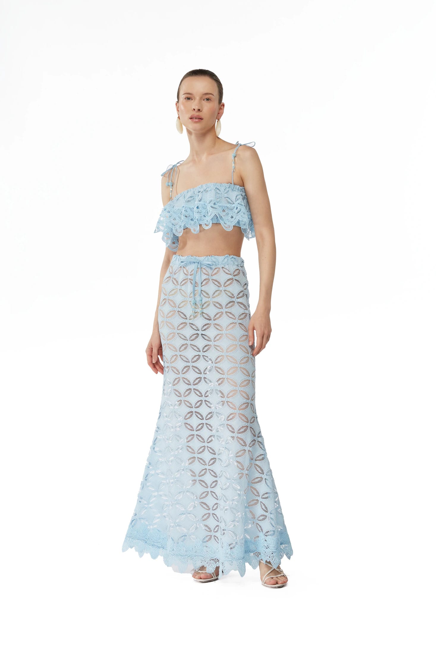 RIO MAXI SKIRT BLUE - imagen 1