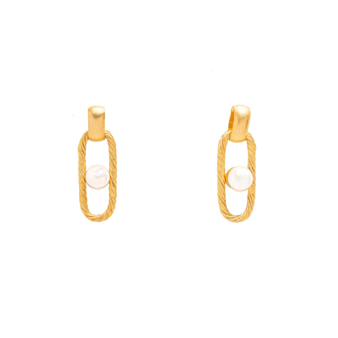 ARETES NEXO PERLA SENCILLOS - imagen 1