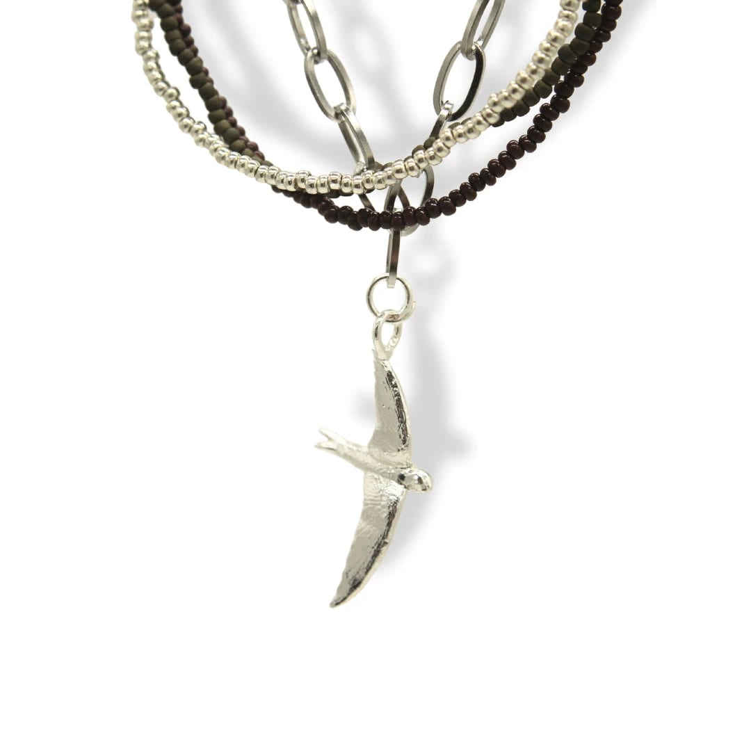 Cadenas cordones con vencejo silver - imagen 2