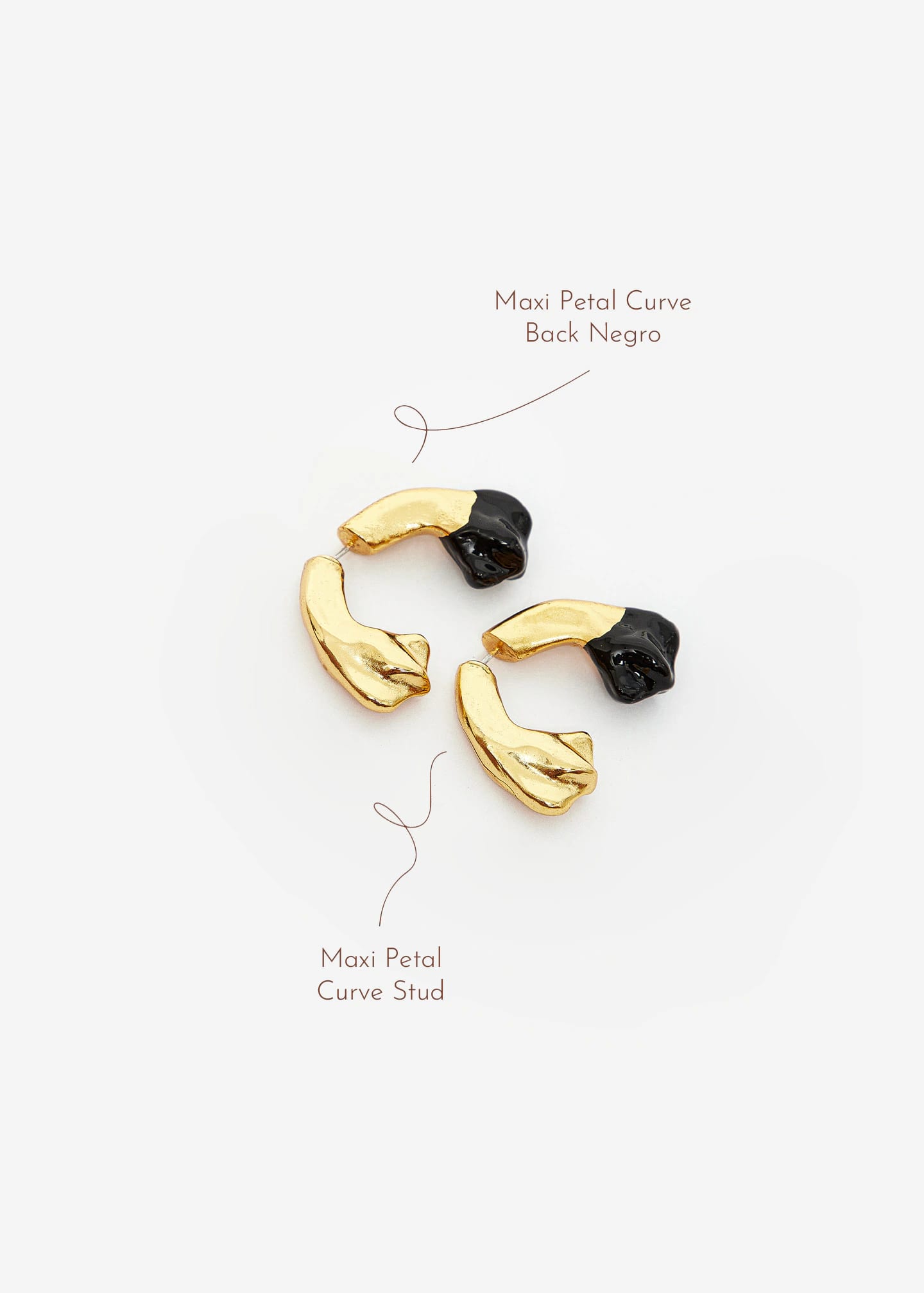 Maxi Petal Curve Back Negro - imagen 5