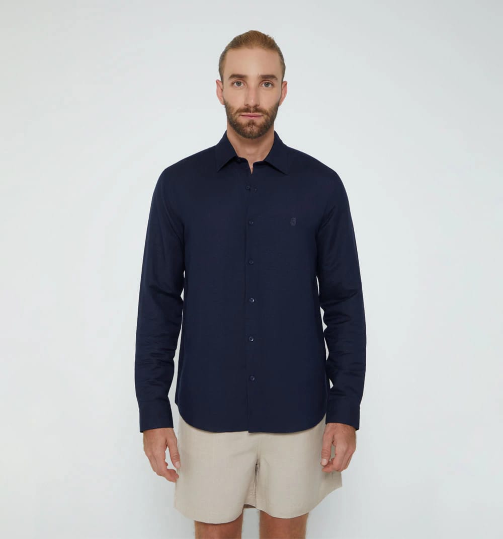 Camisa para hombre de lino - imagen 19