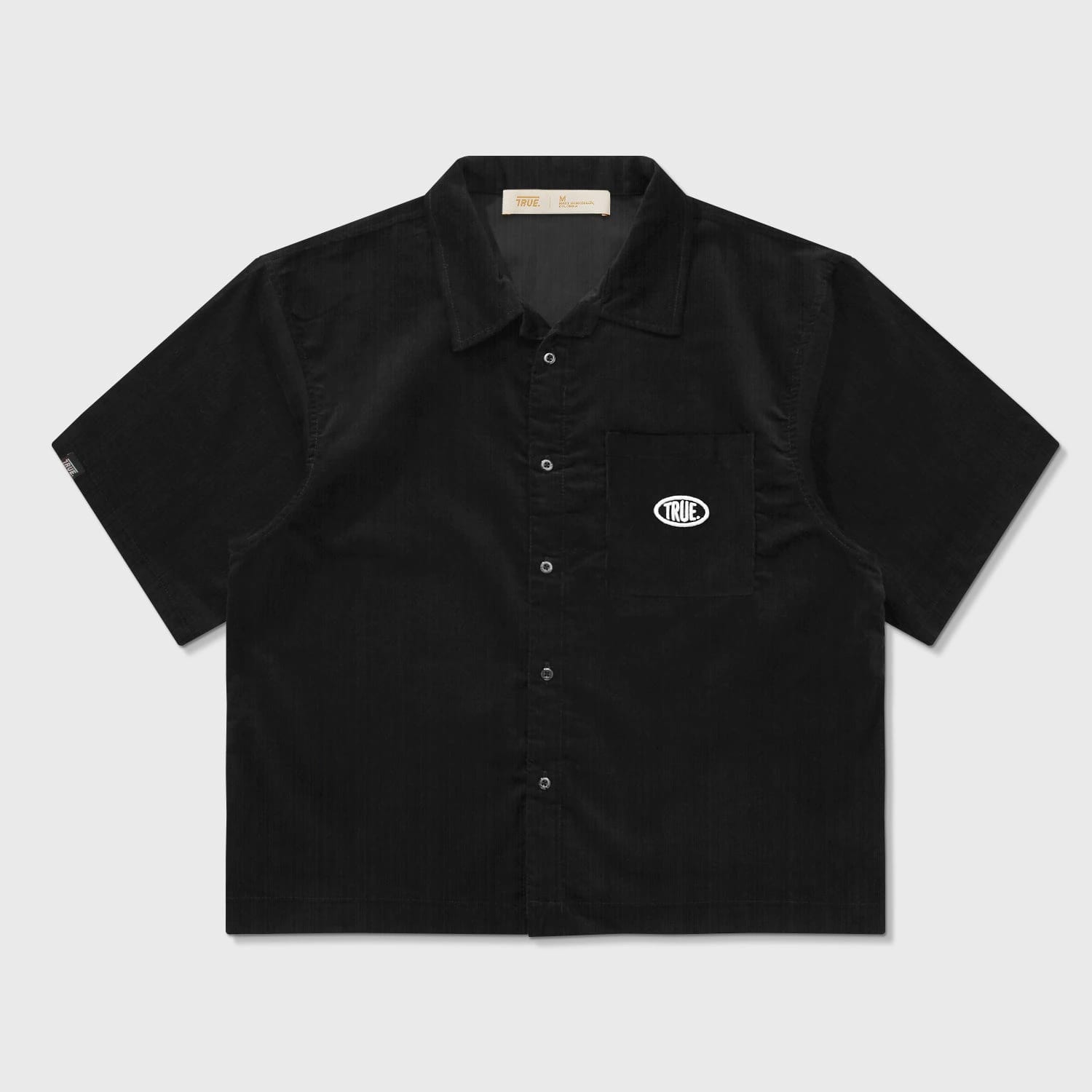 Midnight Corduroy Shirt - Black - imagen 1