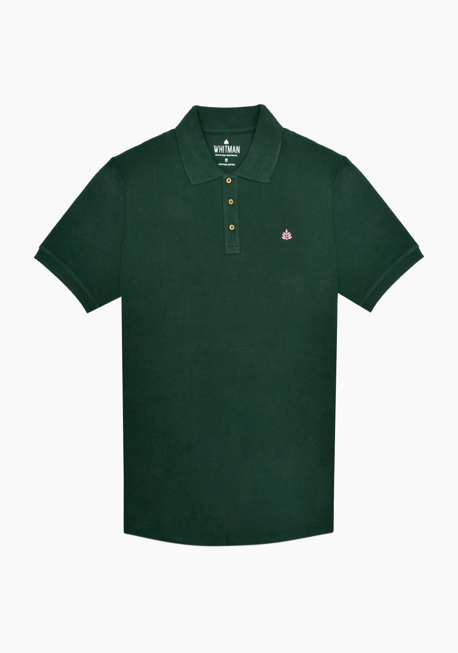 Camiseta Tipo Polo Verde Osc. L-Ros - imagen 1