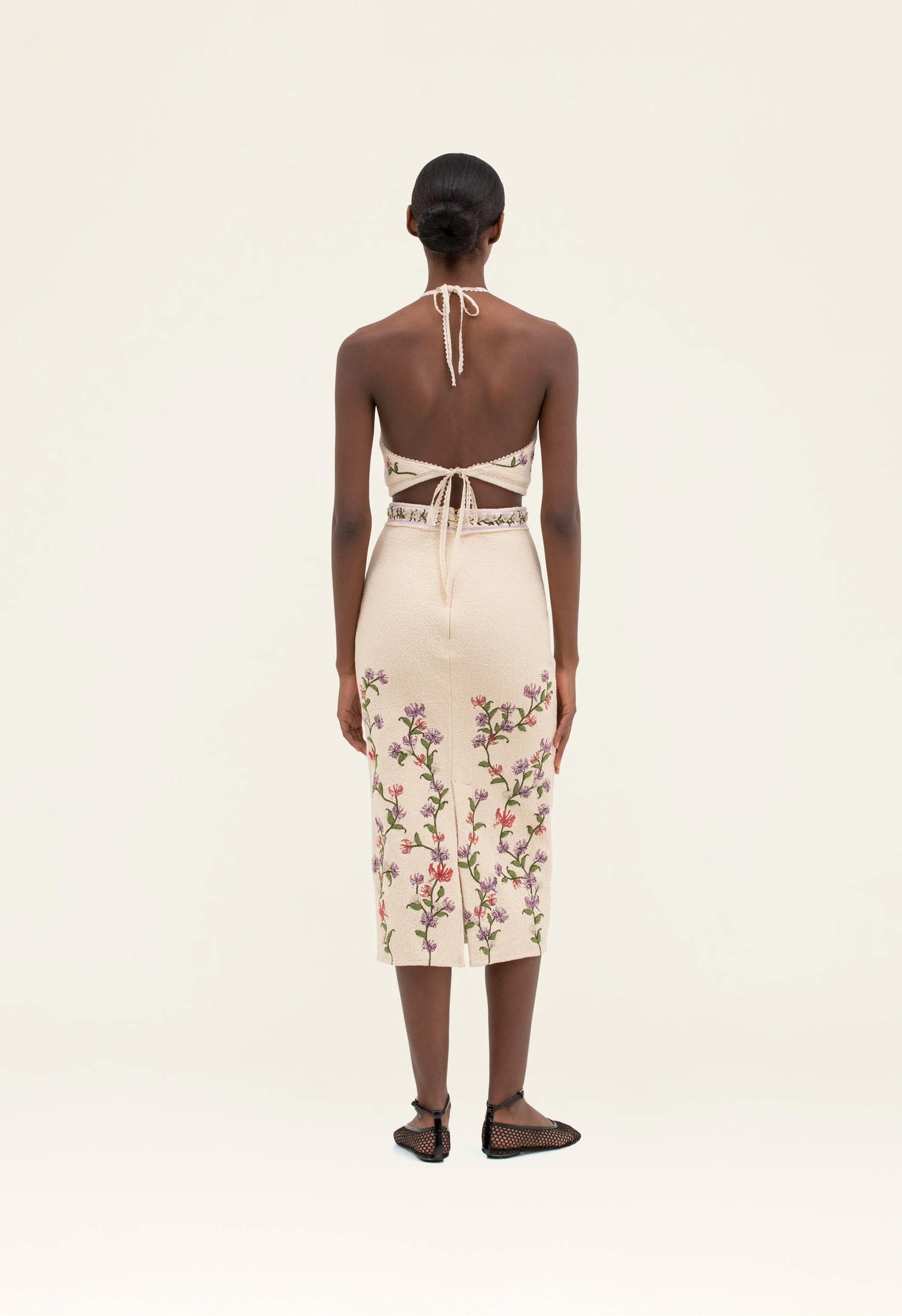 Chlorella Honeysuckle Midi Skirt - imagen 4