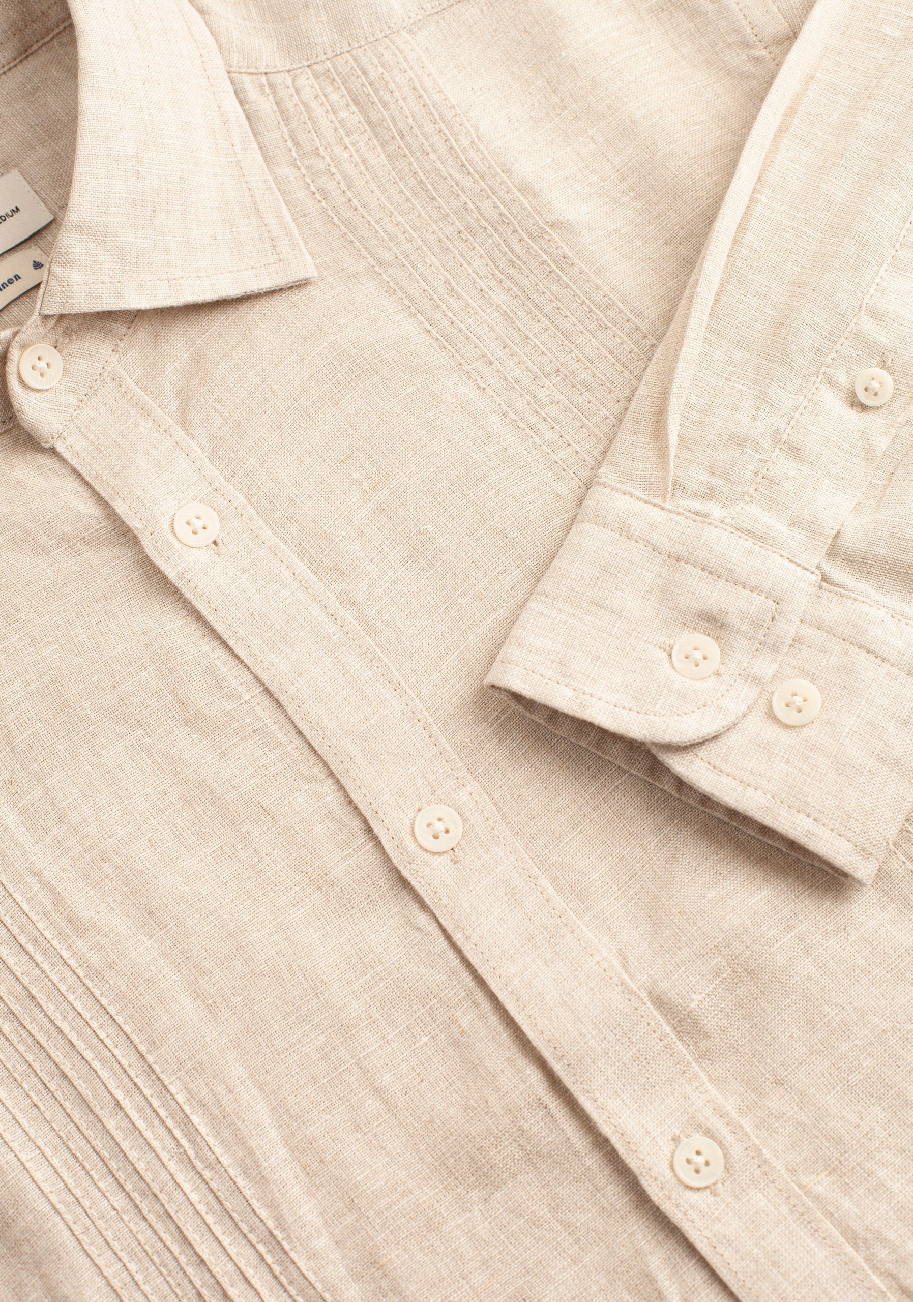 Camisa H Cachao Guayabera Avena - imagen 6