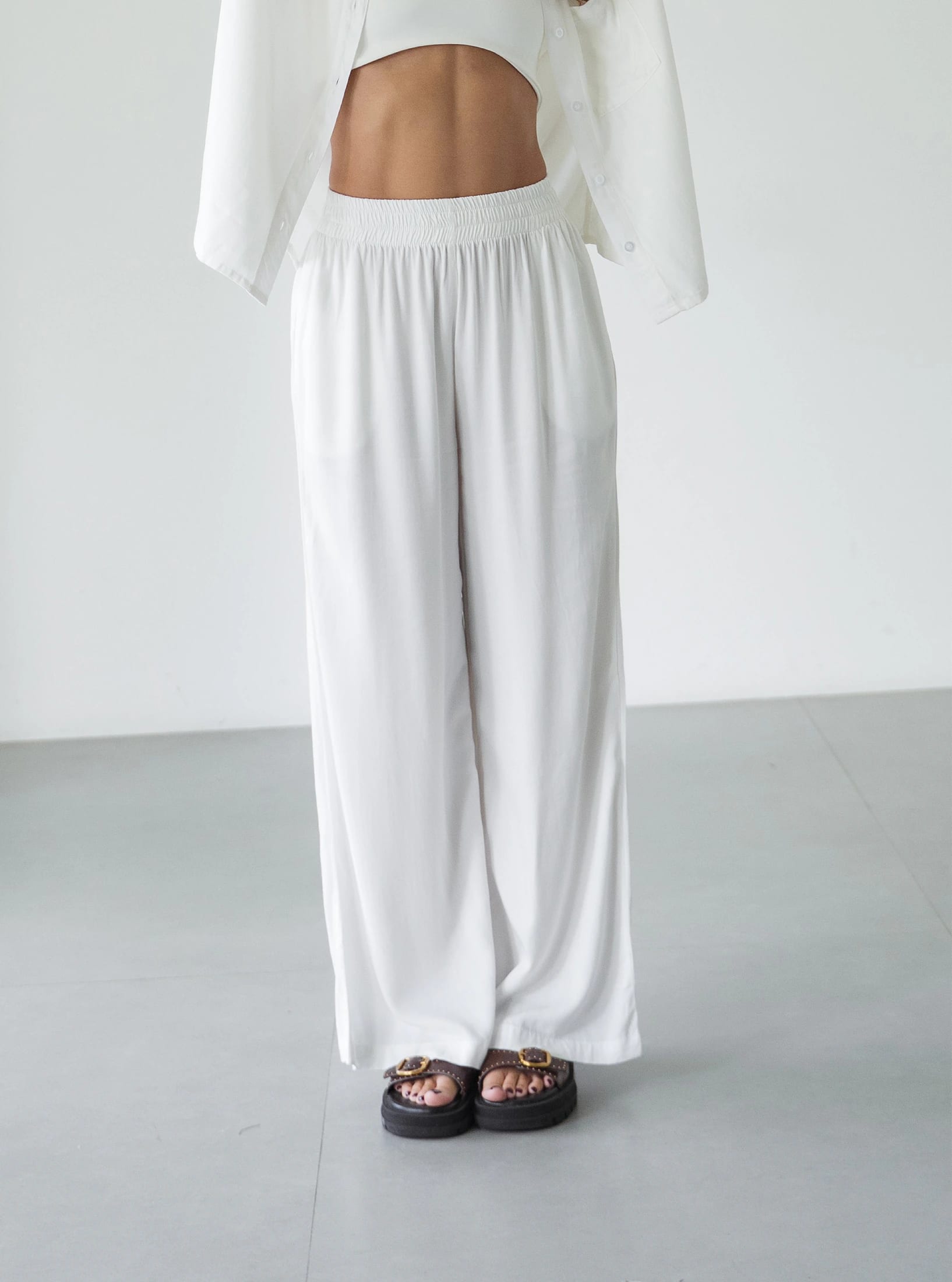 Set Breezy Creamy Palazzo - imagen 8