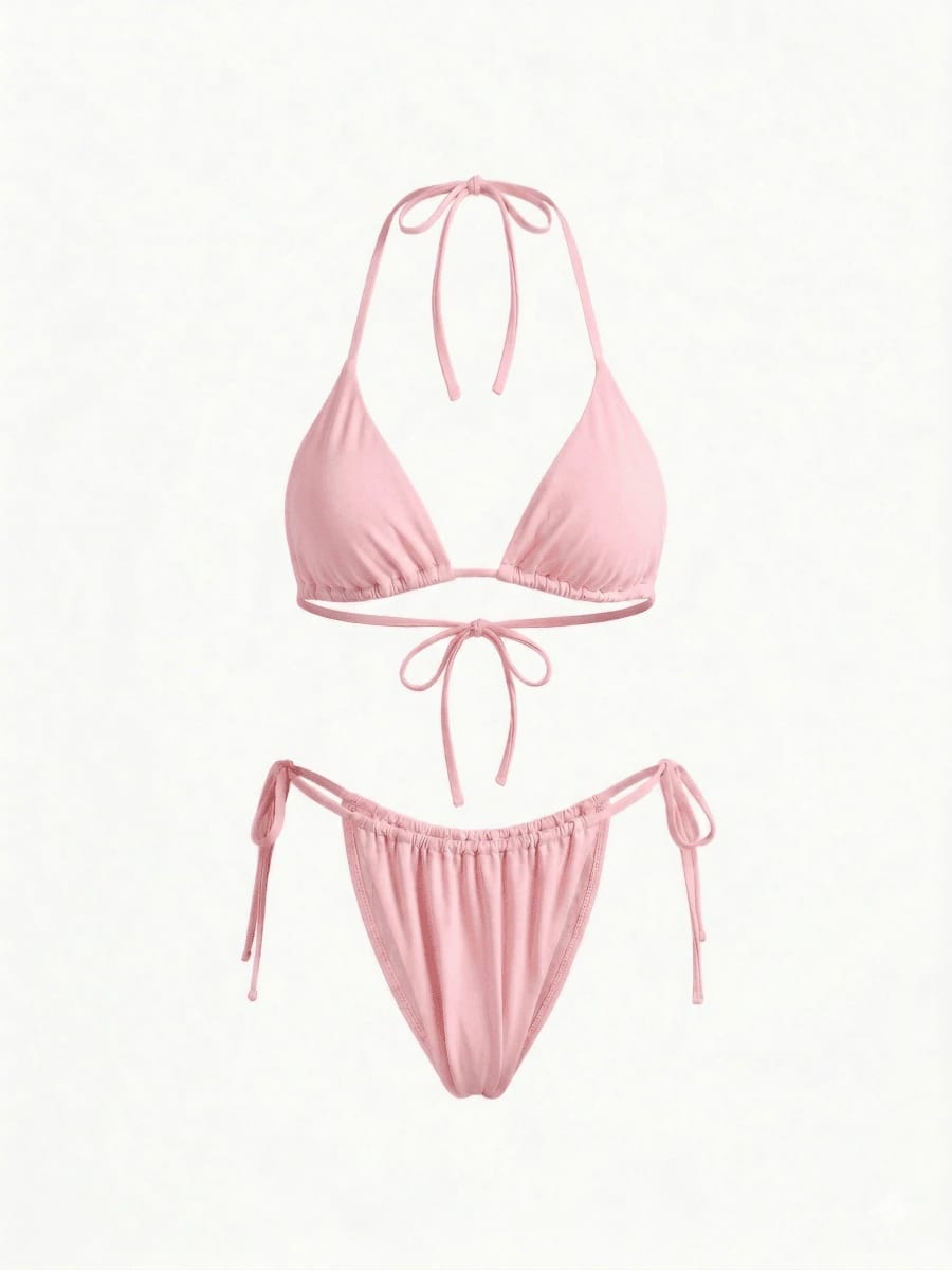Bikini Triángulos Eva - Blush - imagen 2