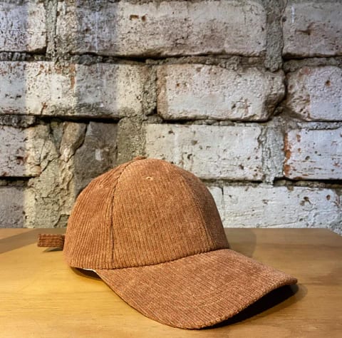 Gorro en Corduroy para Hombre Camel - imagen 1
