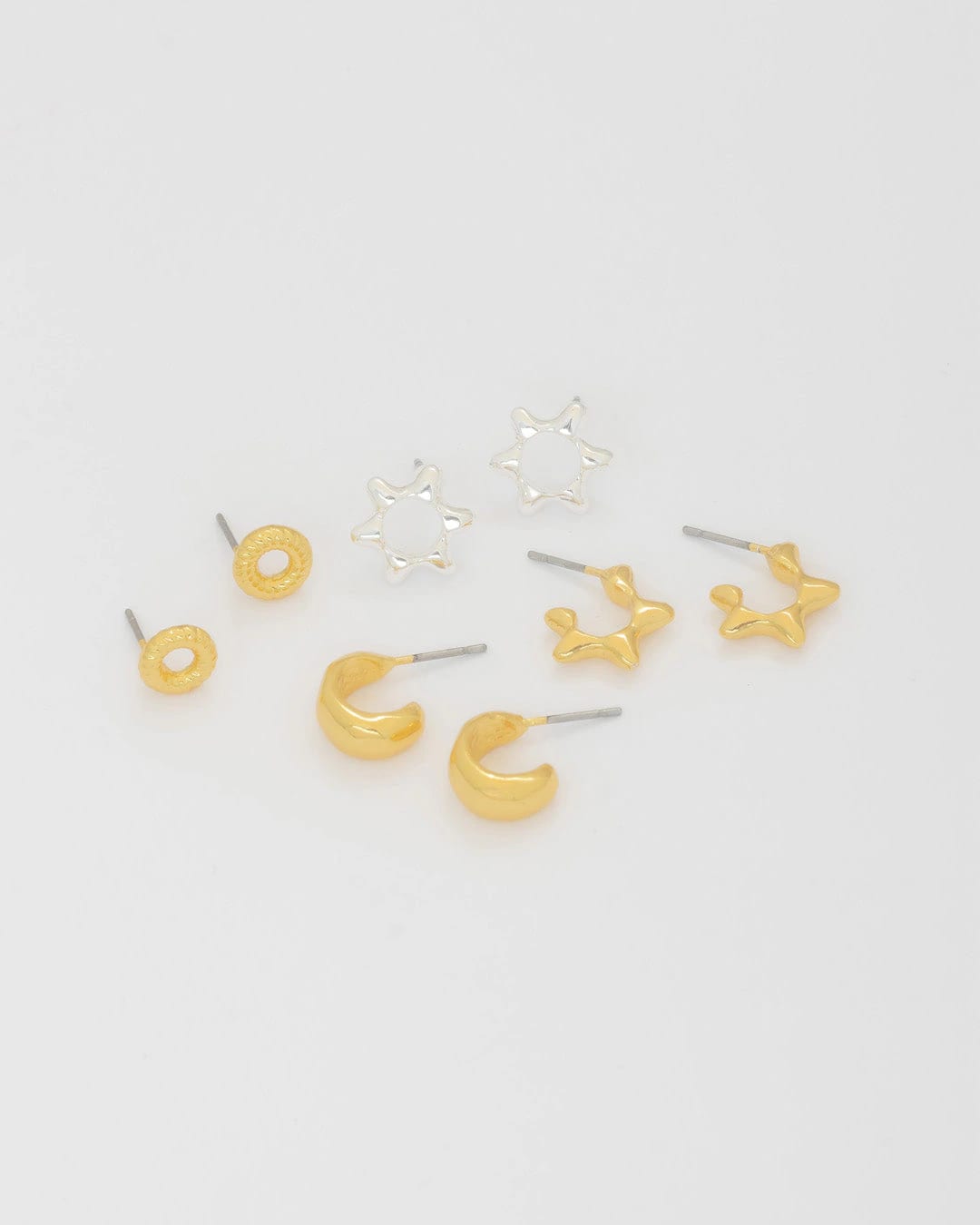 Set X4 Aretes Estrellas - imagen 2