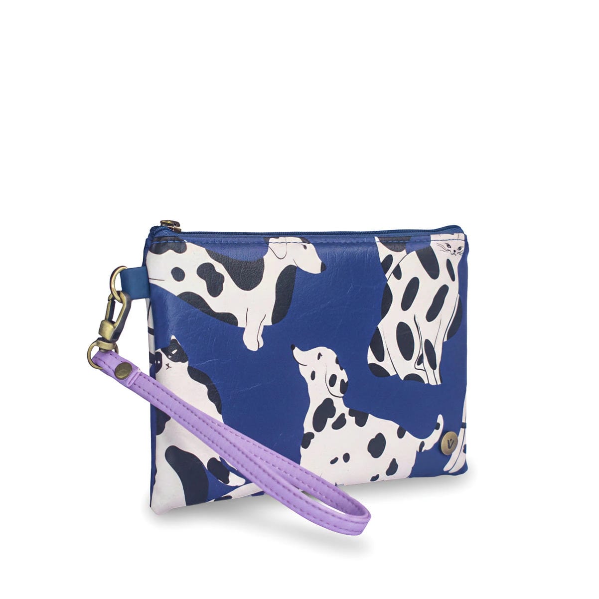 Cosmetiquera Para Mujer Ruanda Azul Con Pulsera Pets & Friends - imagen 2