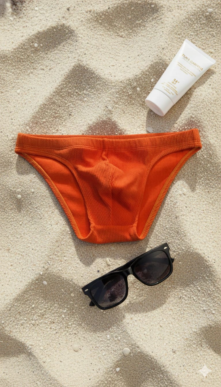 Crunch Swim Bikini — Orange (Limited Edition) - imagen 9