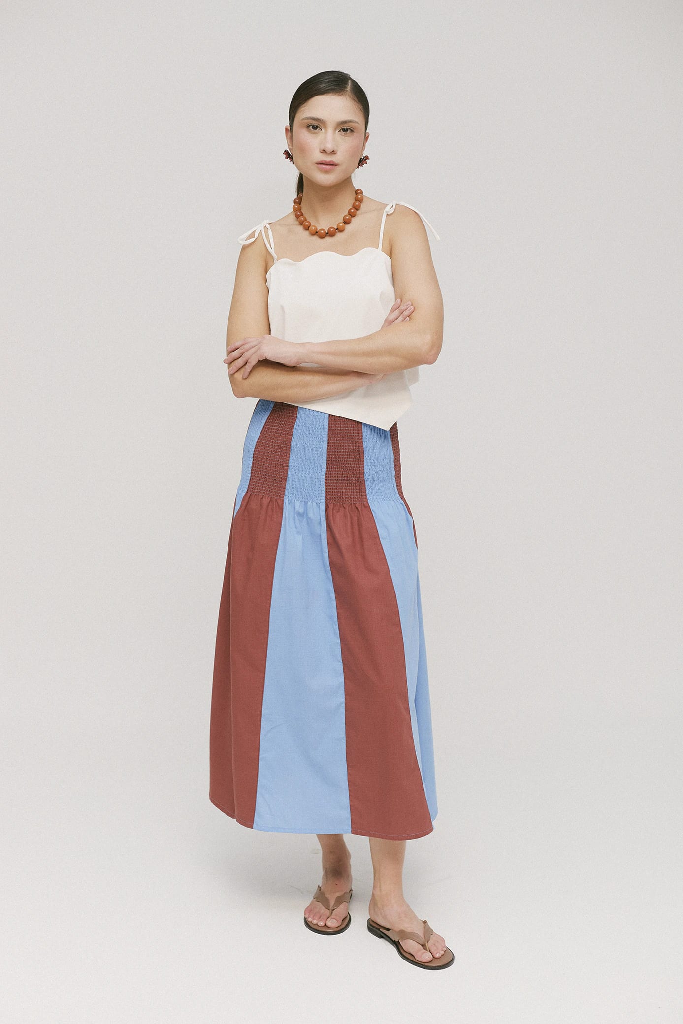 Falda Shirred Luces - imagen 8