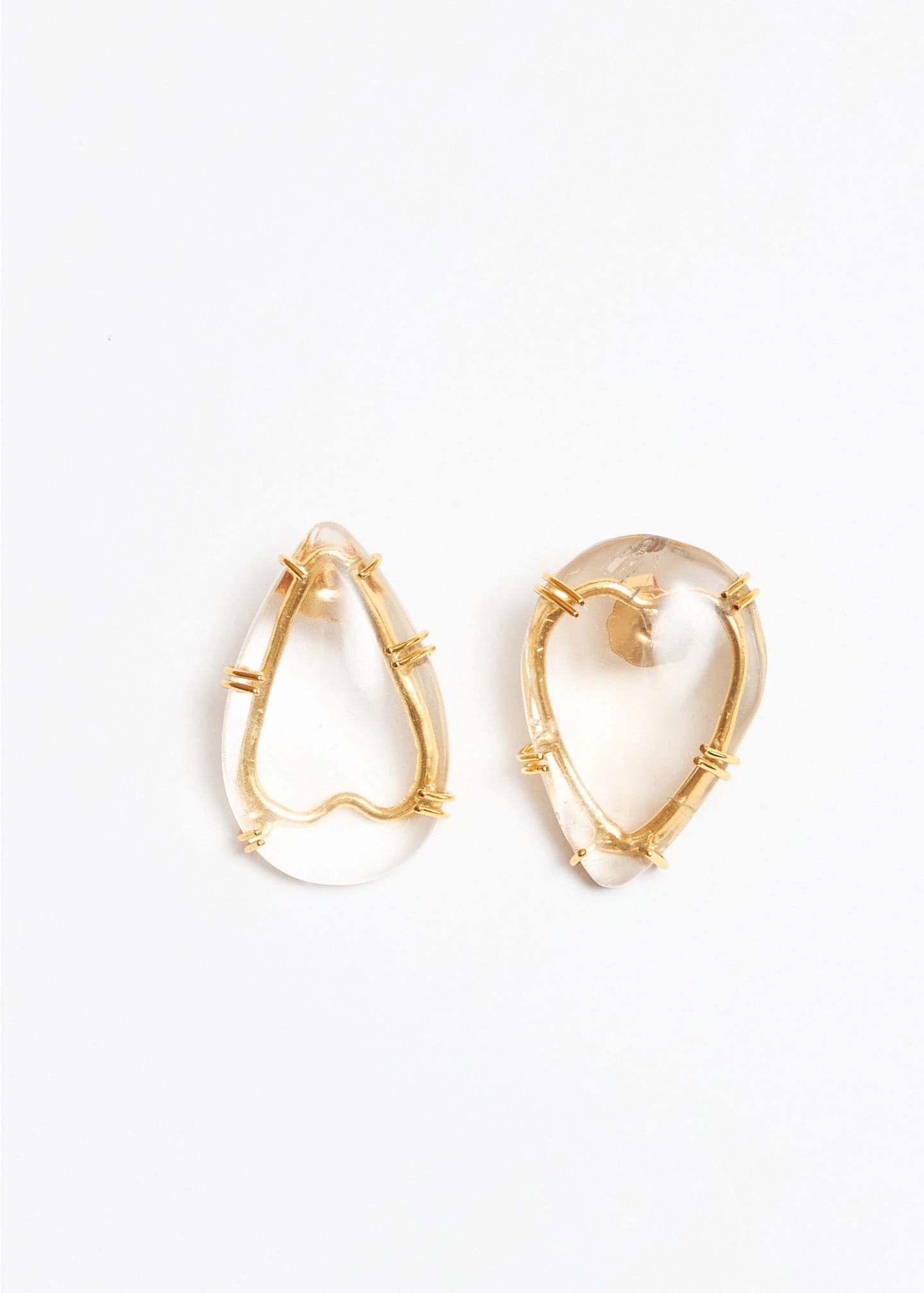 Aretes Cuarzo Pétalo - imagen 3