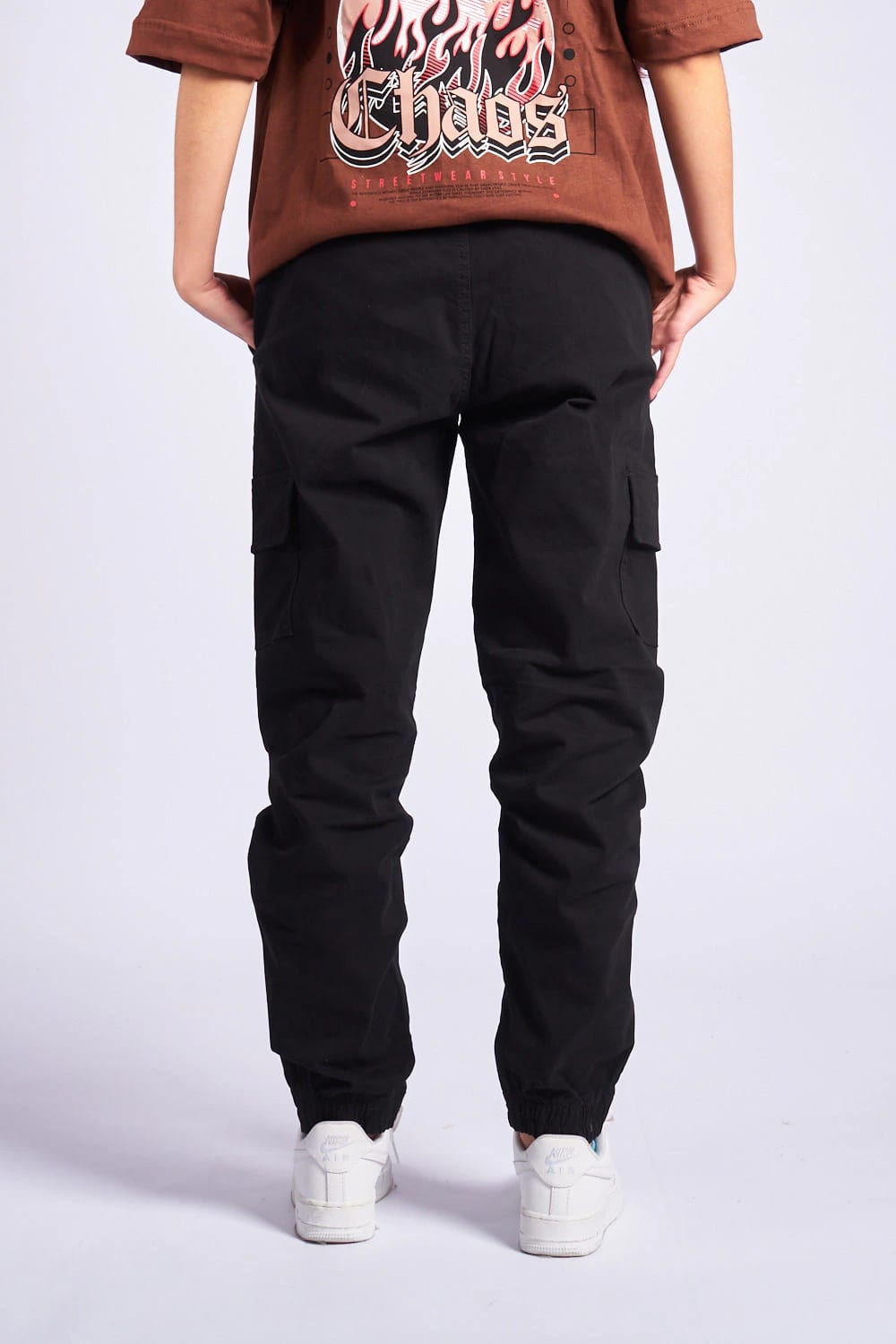 Cargo jogger Negro - imagen 3