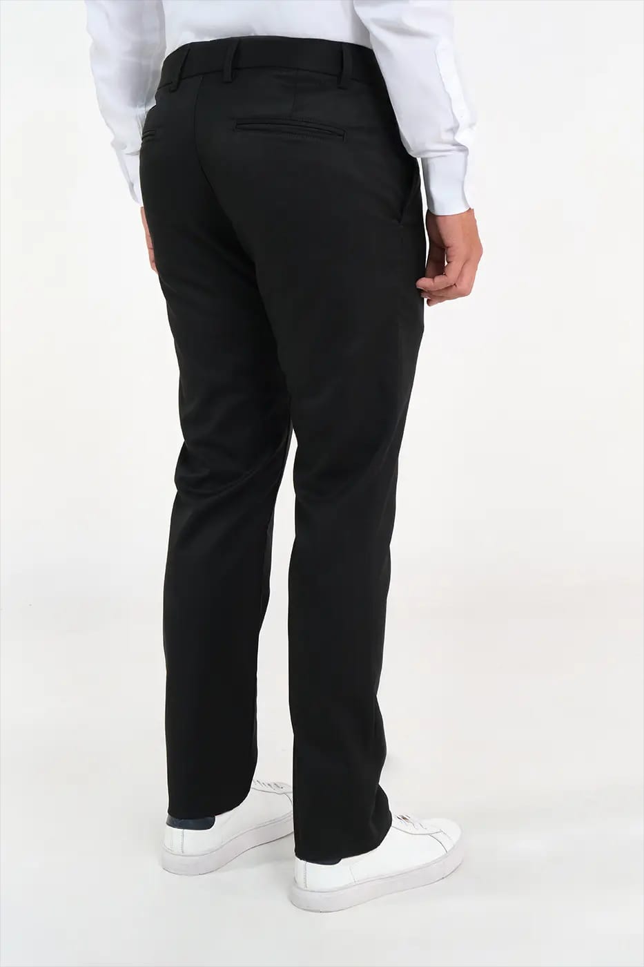 Traje Slim Fit Paño Negro - imagen 2
