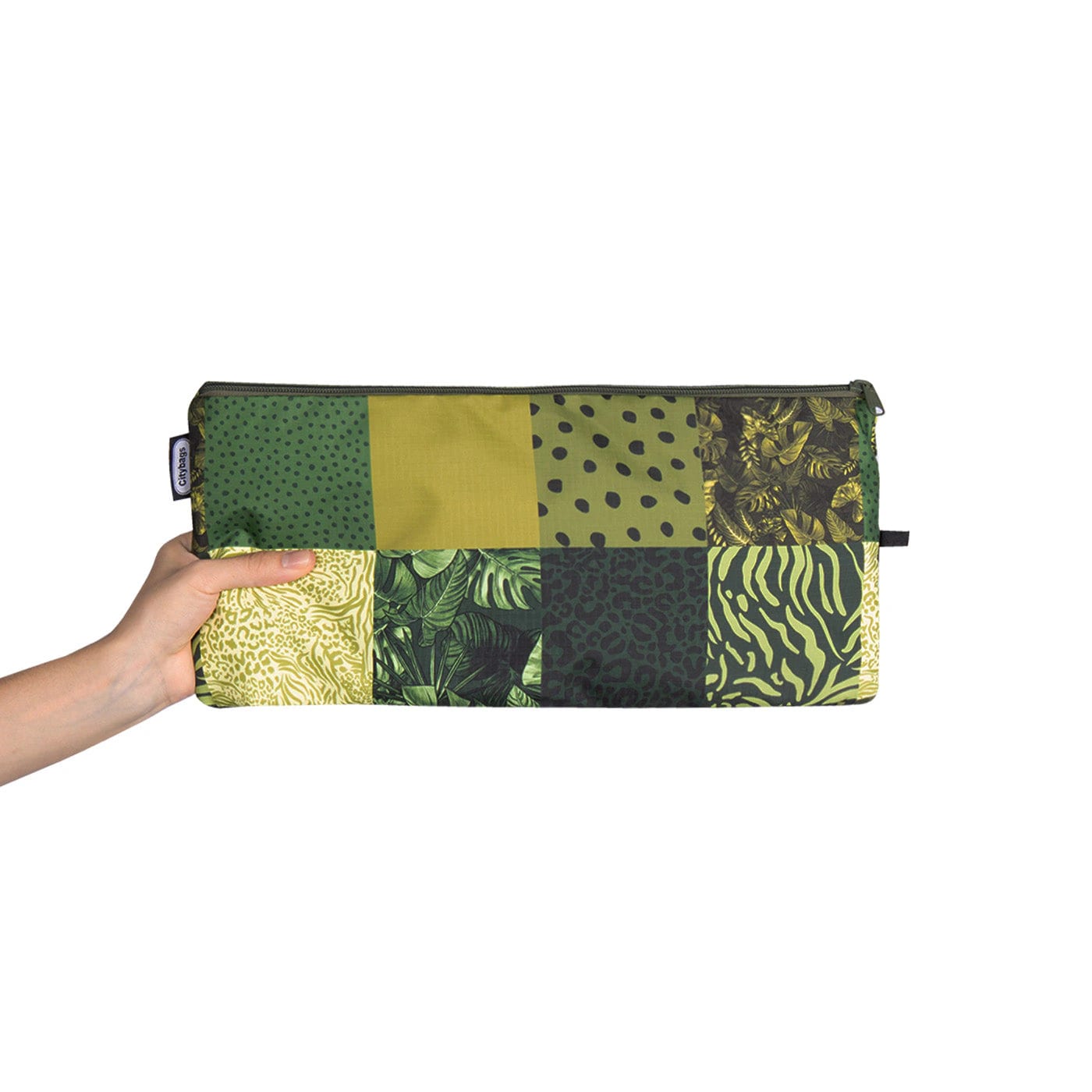 Maleta M ULTRA Plegable Estampado Green Citybags Multicolor - imagen 2