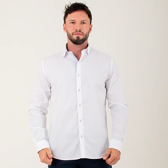 CAMISA ML 100% ALGODON HOMBRE - imagen 12