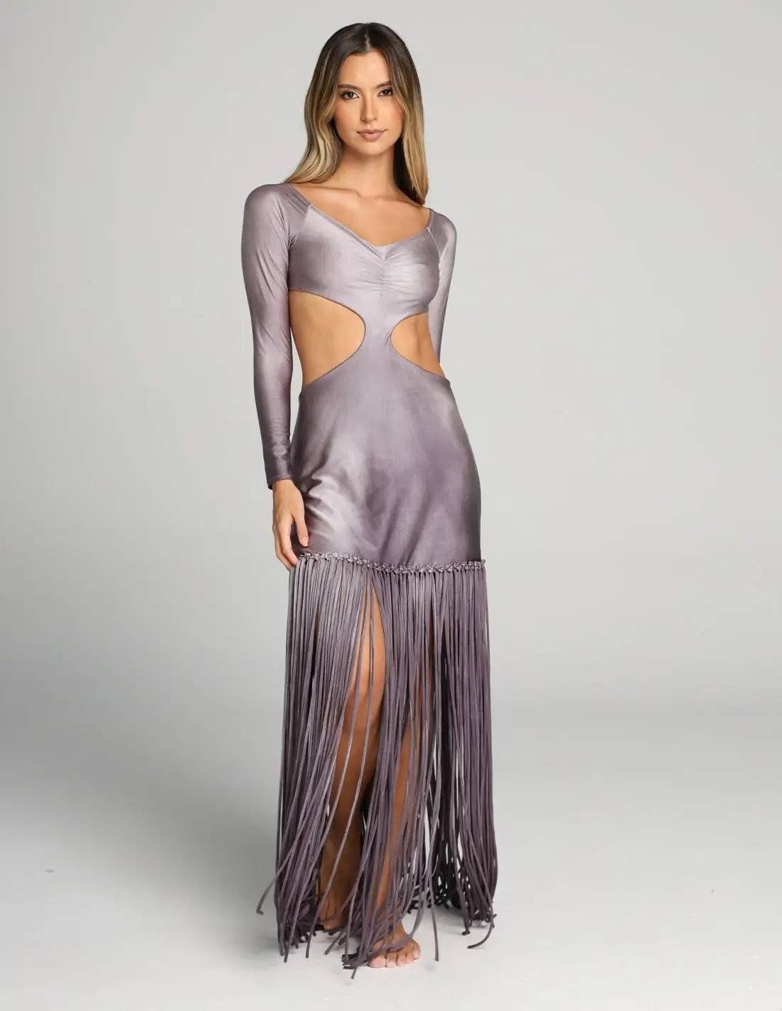 Vestido Aloha Faded Gray - imagen 1