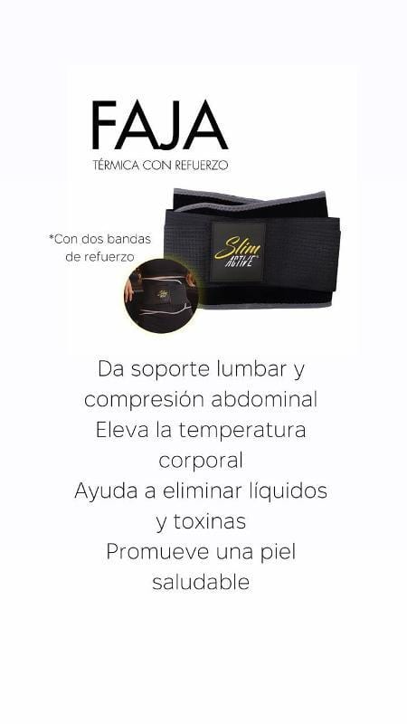 FAJA ABDOMEN SLIM ACTIVE CON REFUERZO - imagen 1