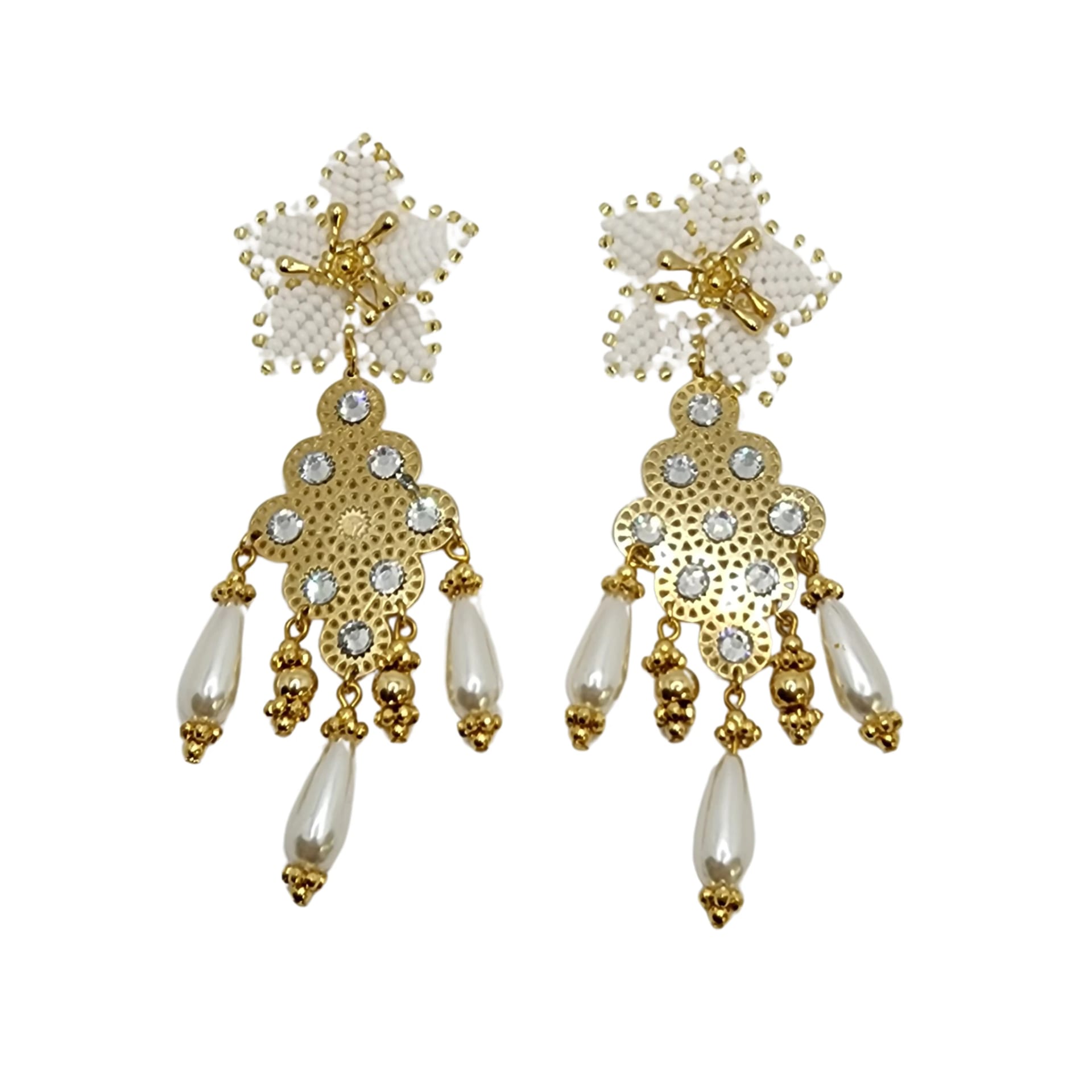 Bridal Shine Earrings - imagen 1