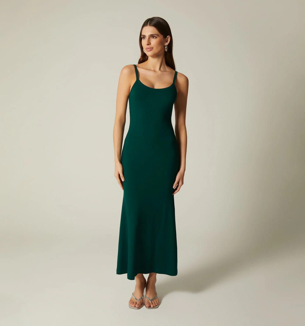 Vestido largo tiras - imagen 2