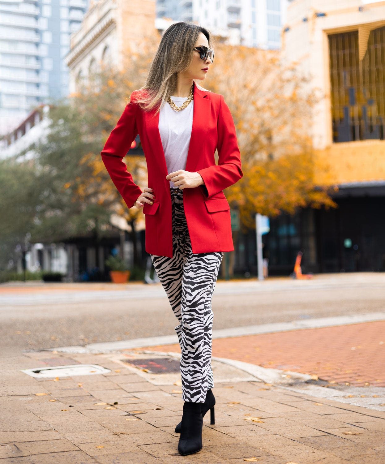 Blazer Rojo Amsterdam - imagen 4