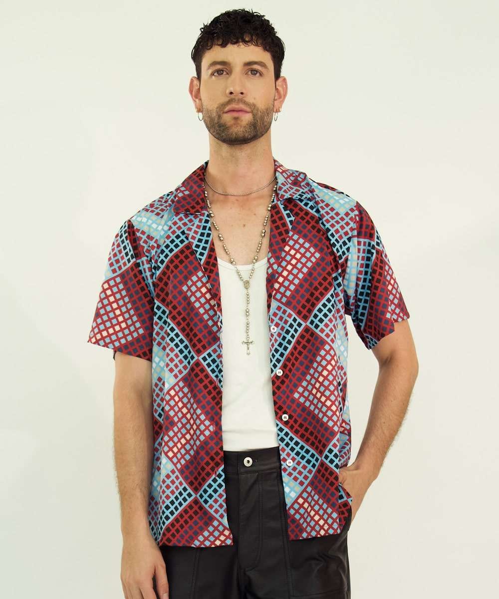 Camp Shirt in Blueprint - imagen 1