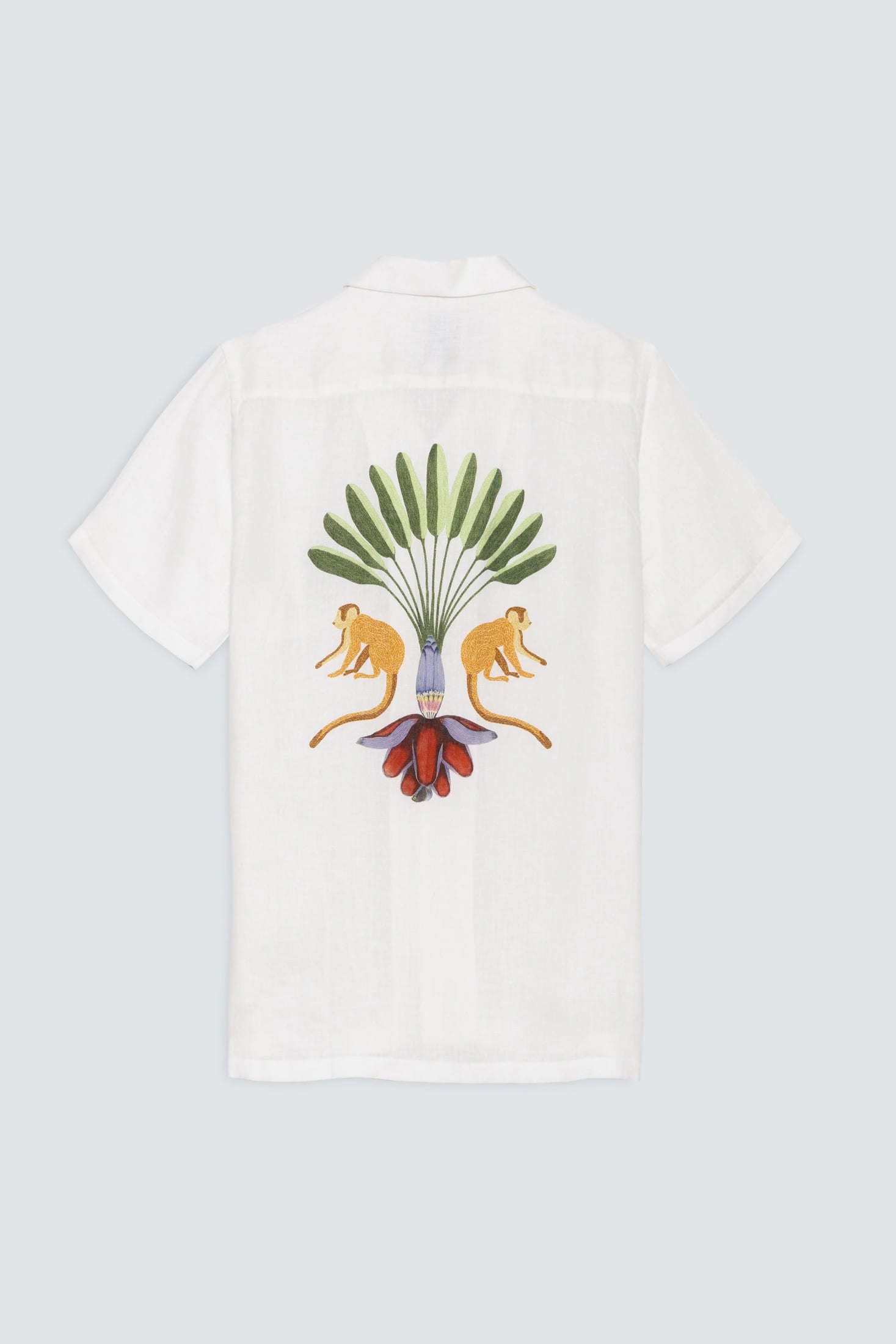 Men's linen shirt large titi - imagen 1
