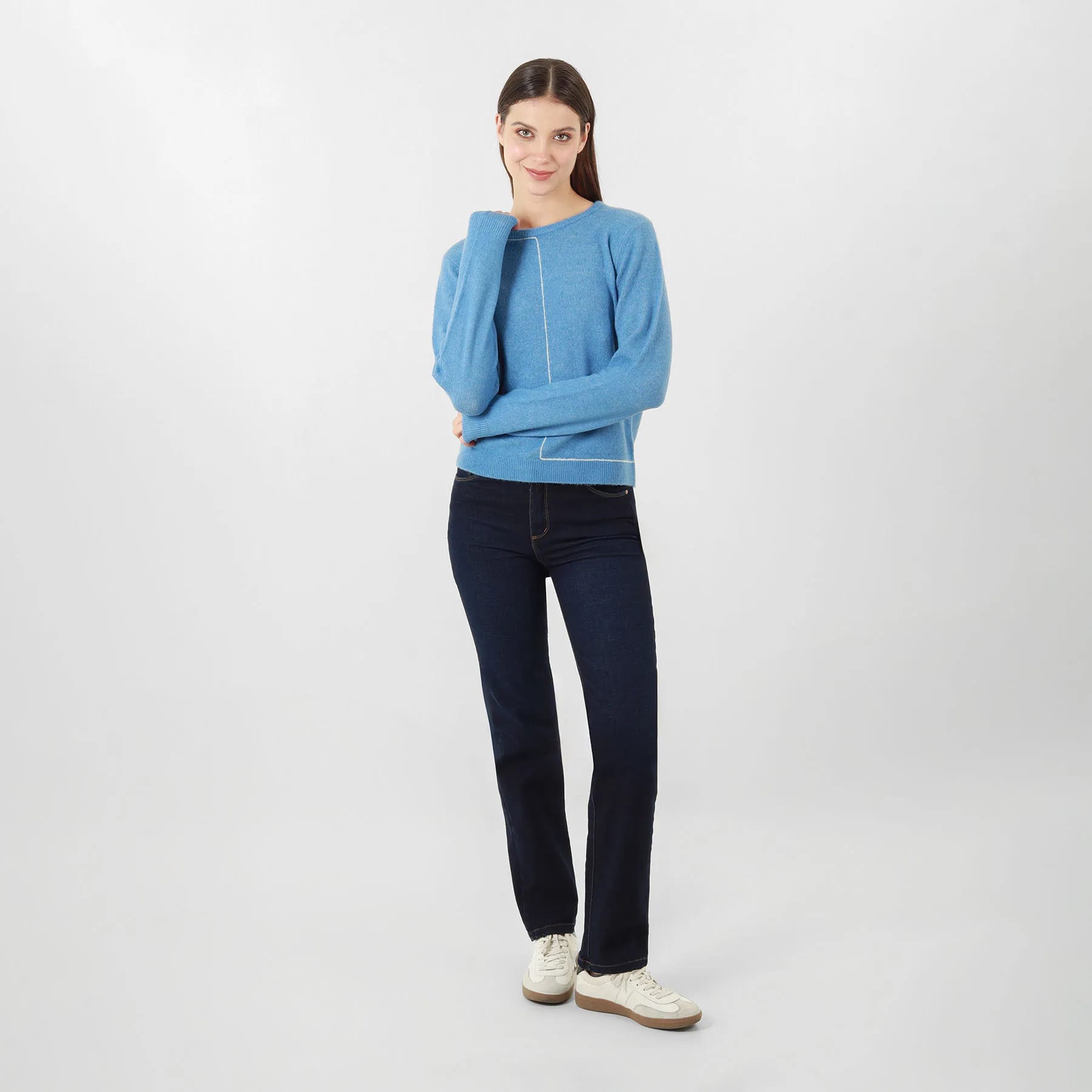 Sweater Cuello Redondo Manga Larga - imagen 6