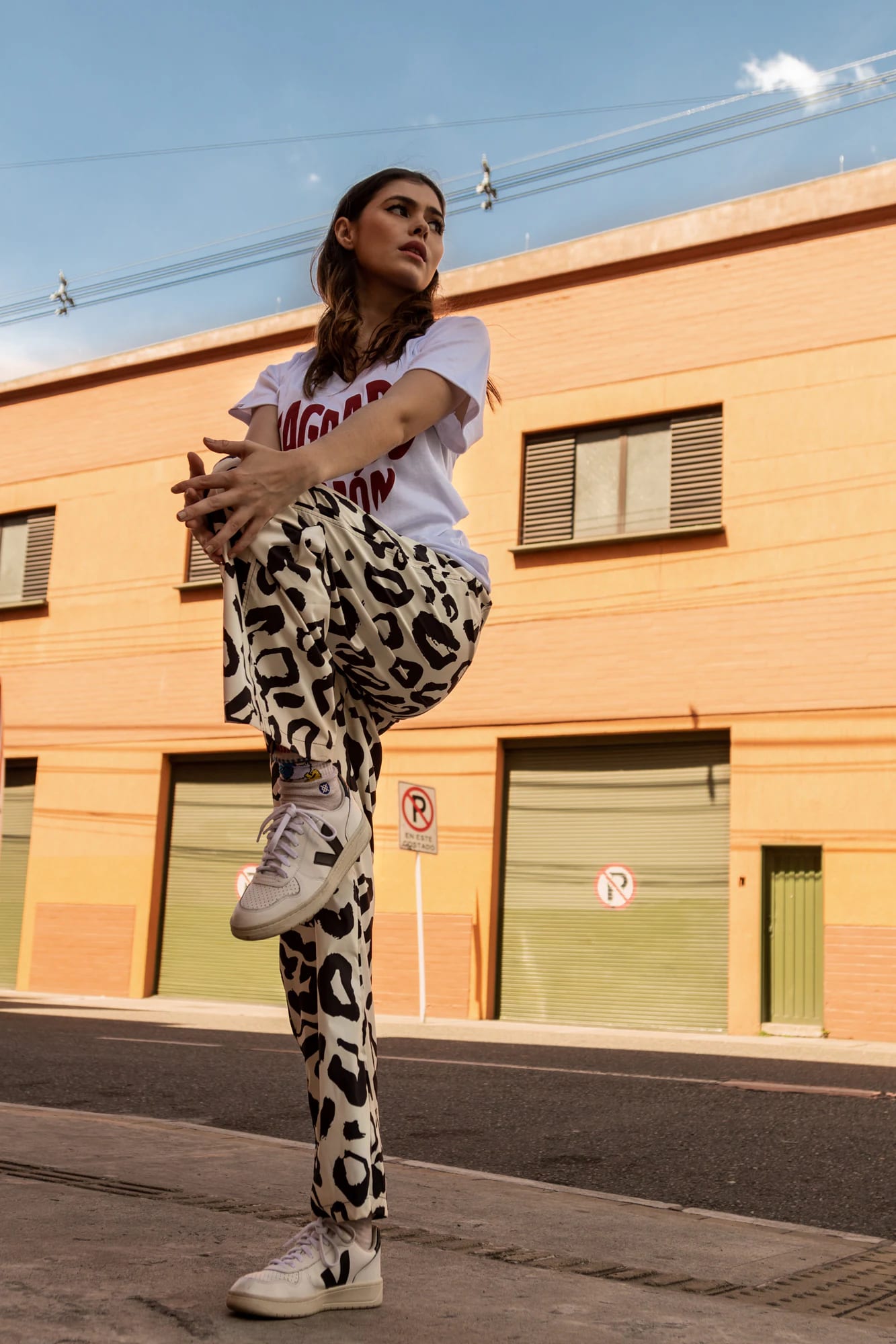 Leopard Wide Leg Pants - imagen 10