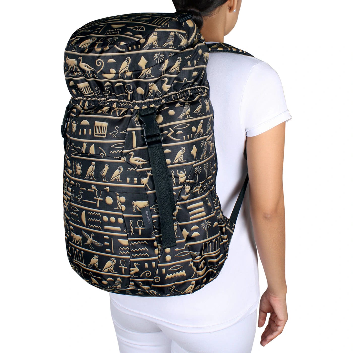 Morral Viajero ULTRA Plegable Estampado Cleopatra Citybags Multicolor - imagen 5