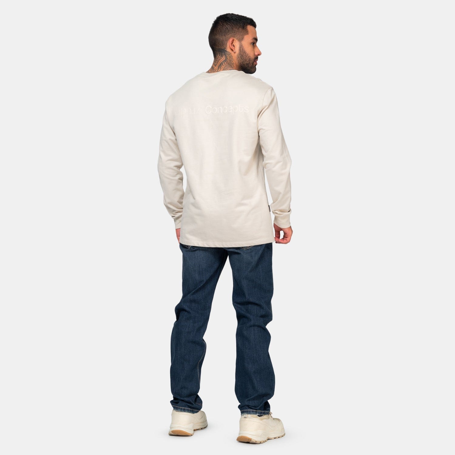 Long Sleeve Essential Beige - imagen 6