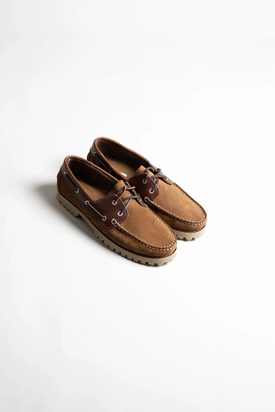 Men's moccasin nautical cord taupe - imagen 4