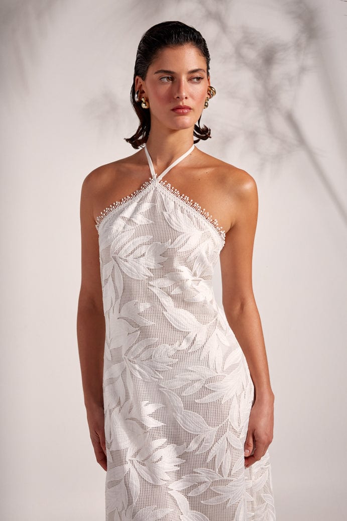 NIA MAXI DRESS WHITE - imagen 2