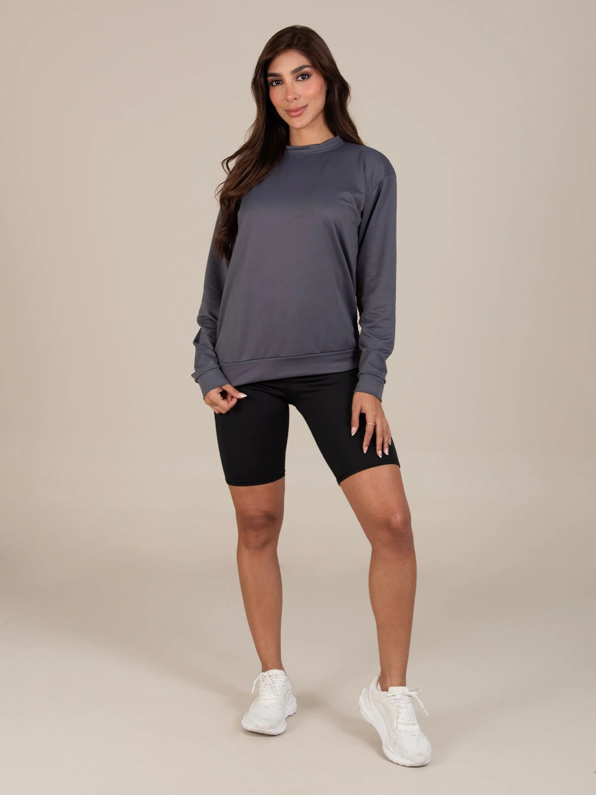 BUZO UNISEX SORONA GRIS OSCURO - imagen 2