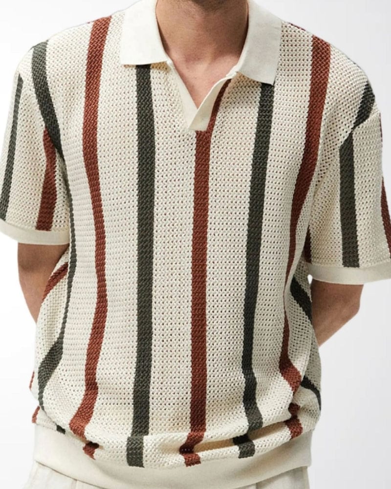 Resort Knit Stripe Polo - imagen 2