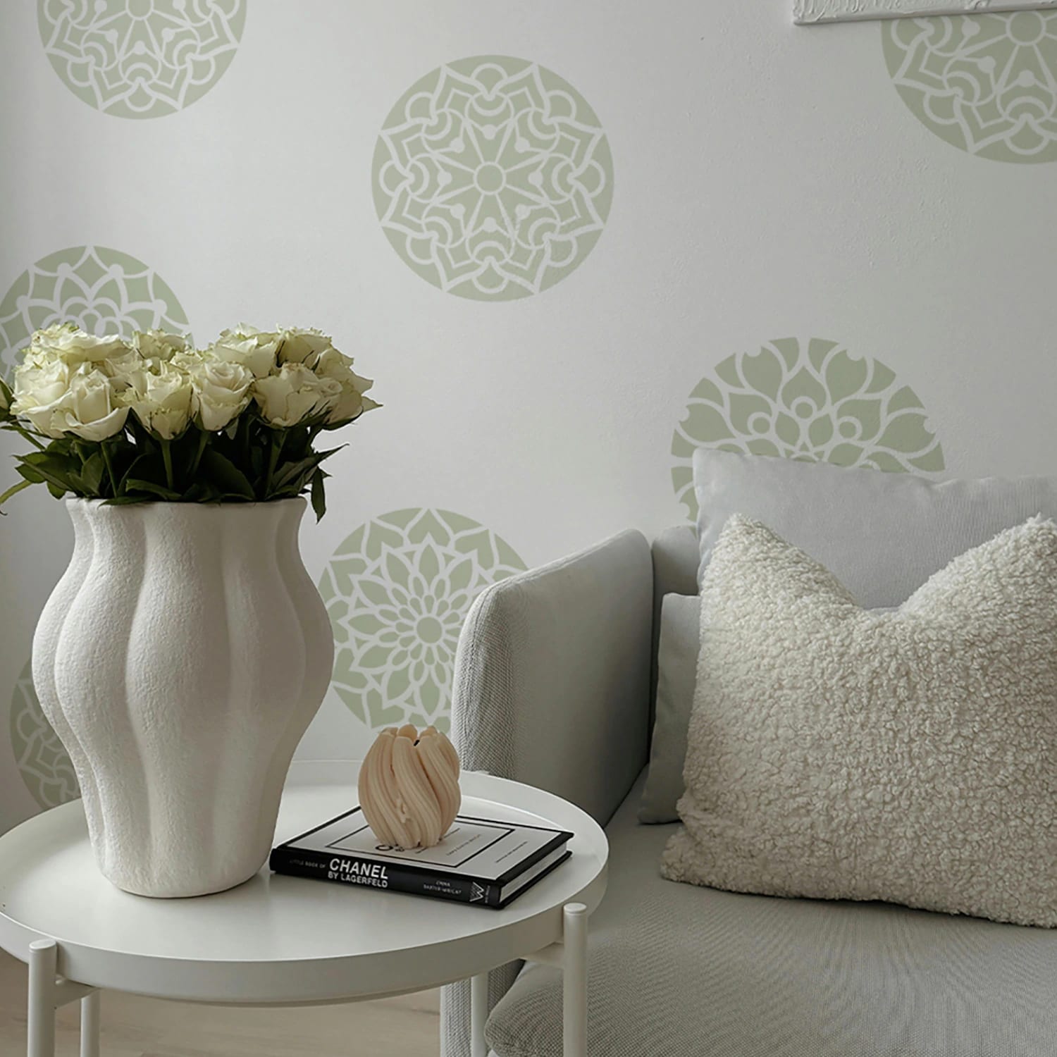 Plantillas para pintar, Vamarú Stencils, Colección Armonía 25cm y 48cm, 5und - imagen 20