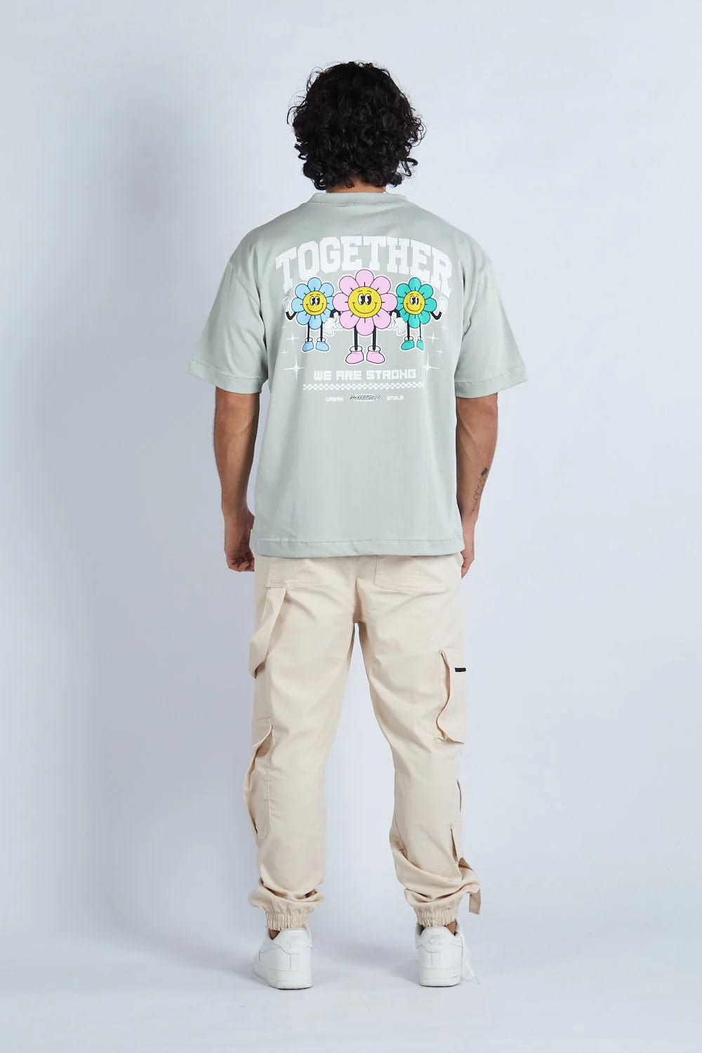 Camiseta oversize estampado Together Gris V | DROP 03 | - imagen 13