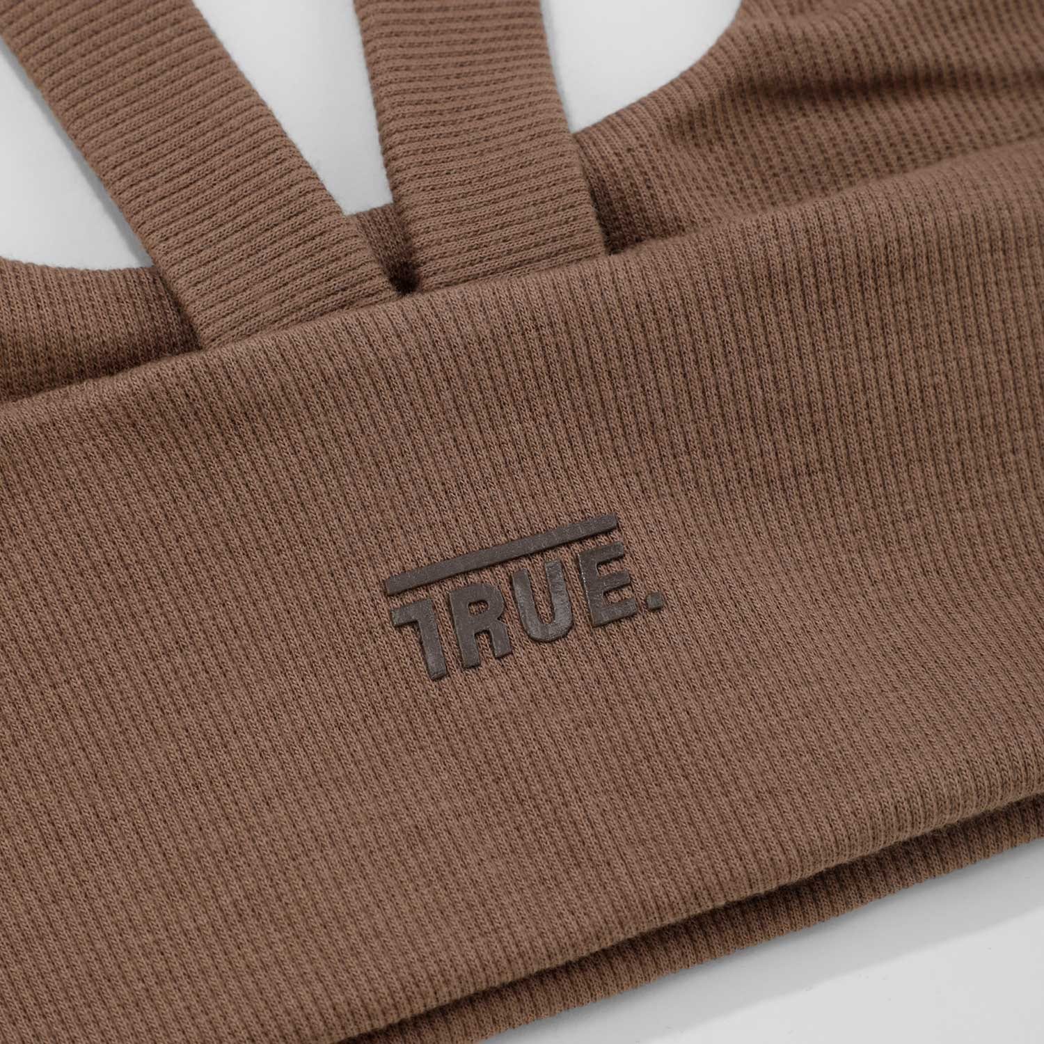Ribbed Airlift Top - Brown - imagen 4