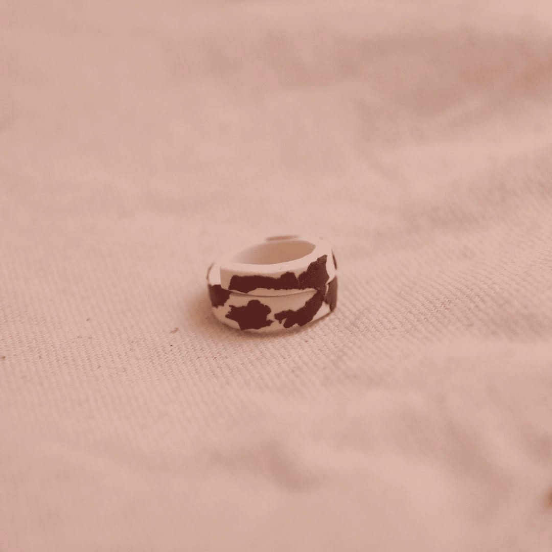 Anillo Plano Cow Print - imagen 2