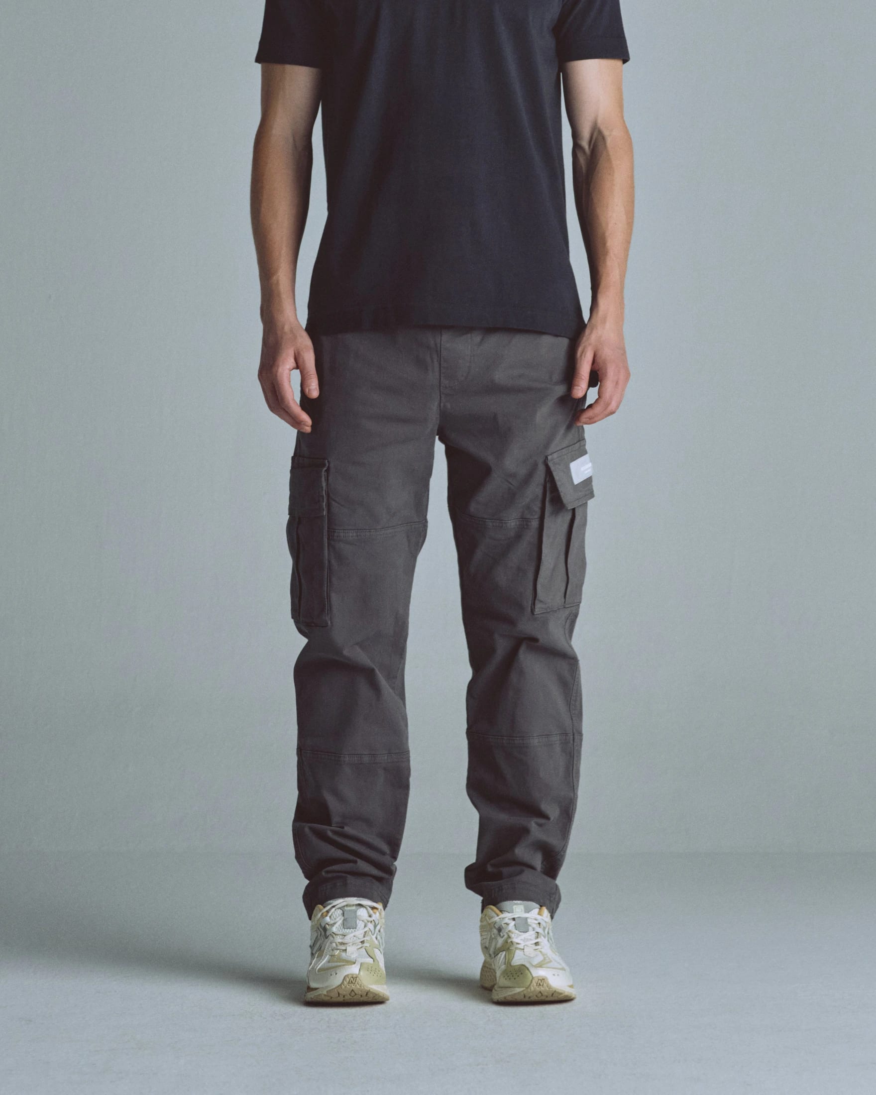 Basics Relaxed Cargo Pant Gray - imagen 7