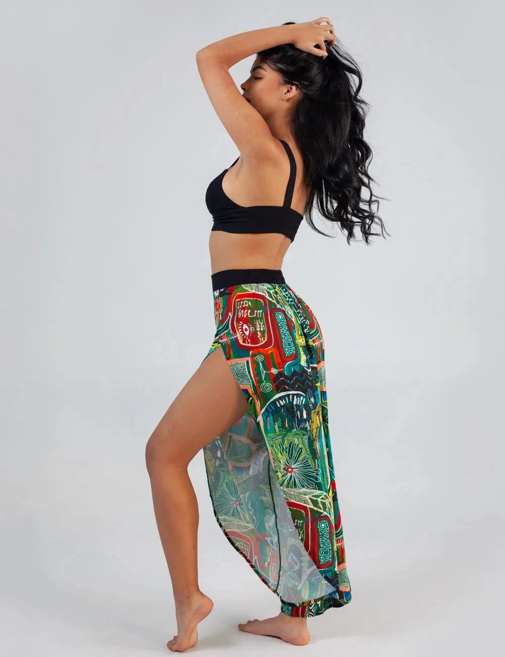Pantalón Tulipán Yagé multicolor Mujer - imagen 1