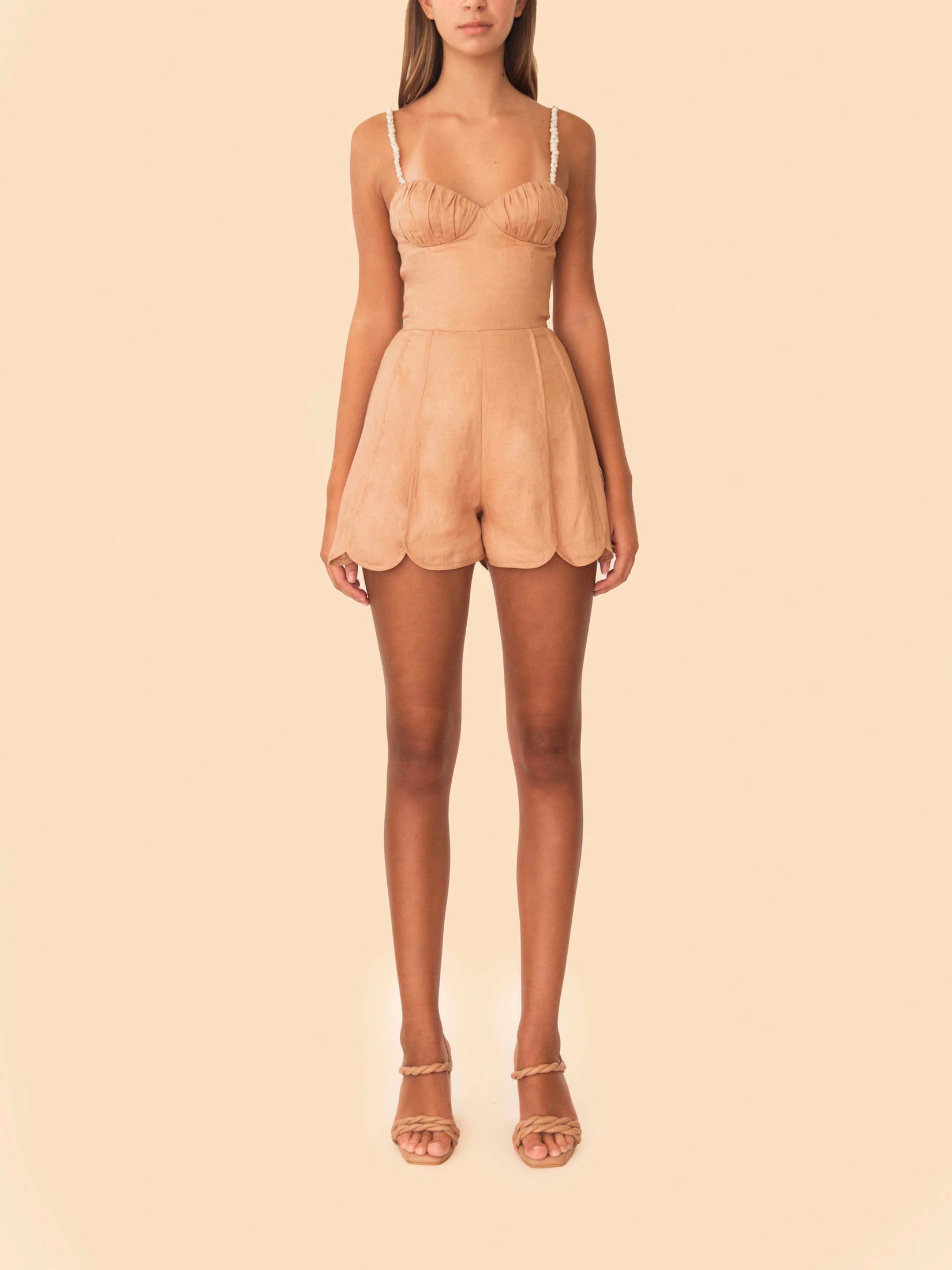 CORAL ROMPER ALMOND - imagen 1